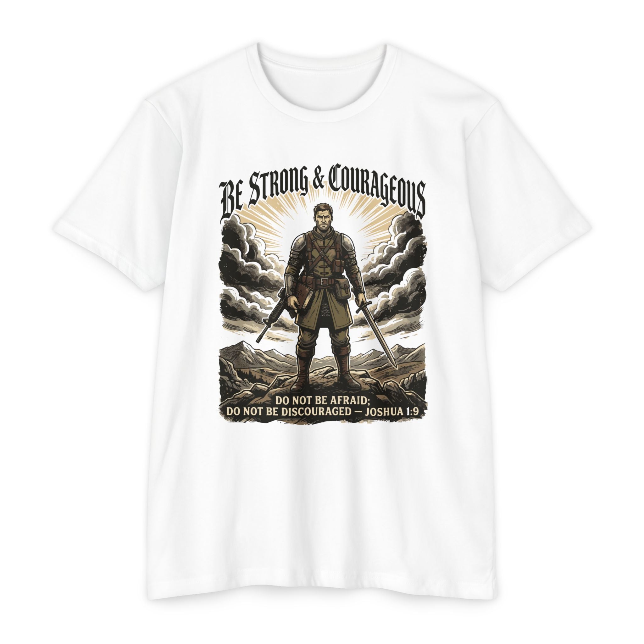 Strong and Courageous Vintage T-Shirt