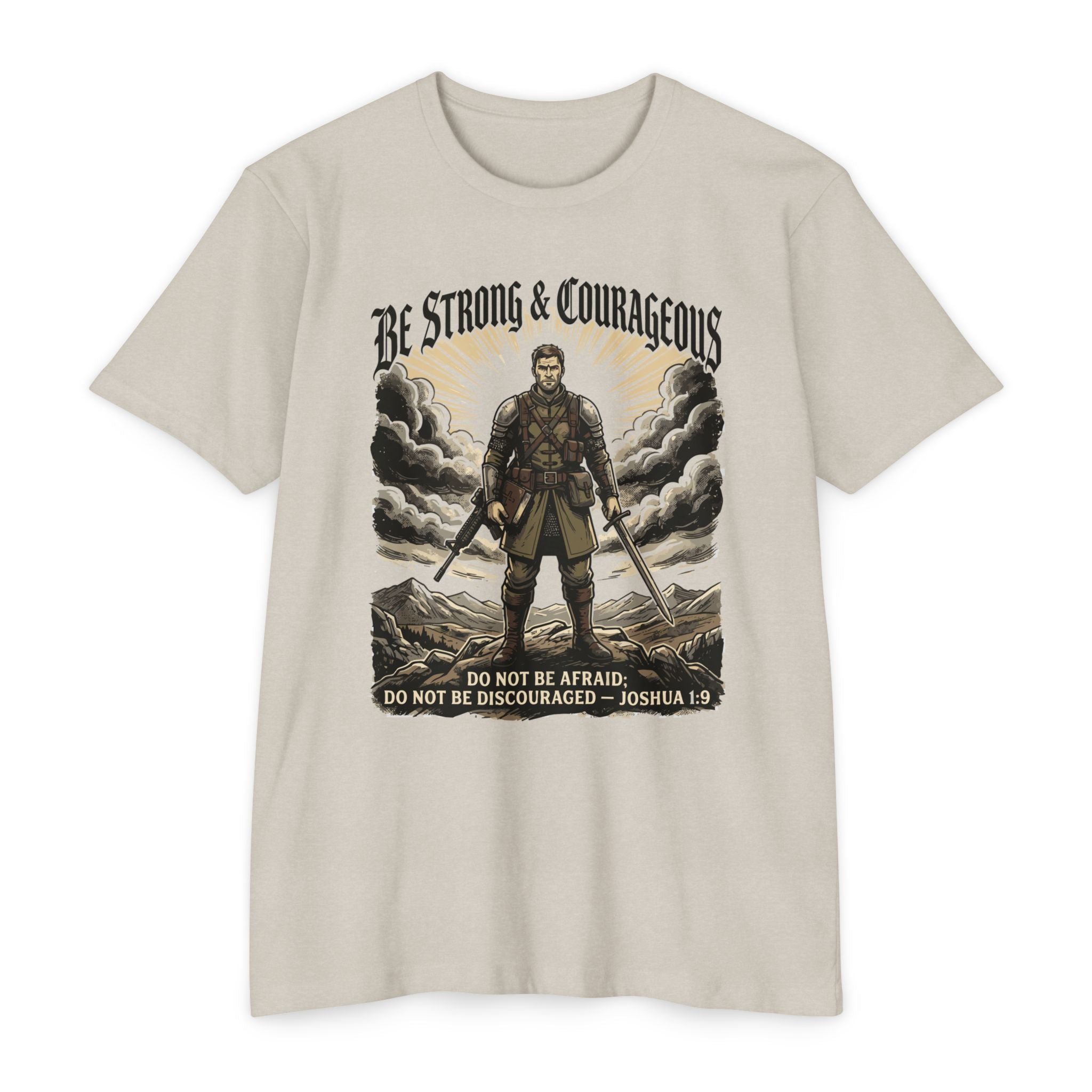 Strong and Courageous Vintage T-Shirt