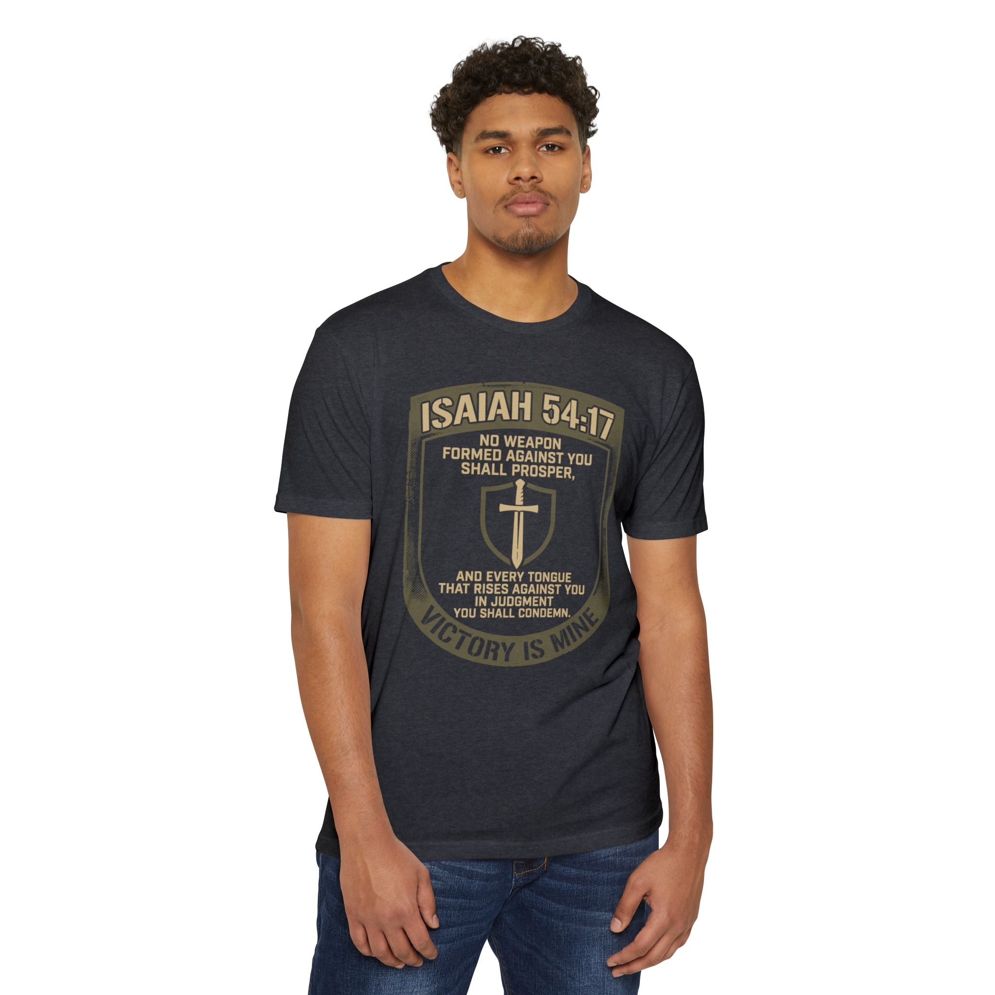 Isaiah 54:17 Patch T-Shirt