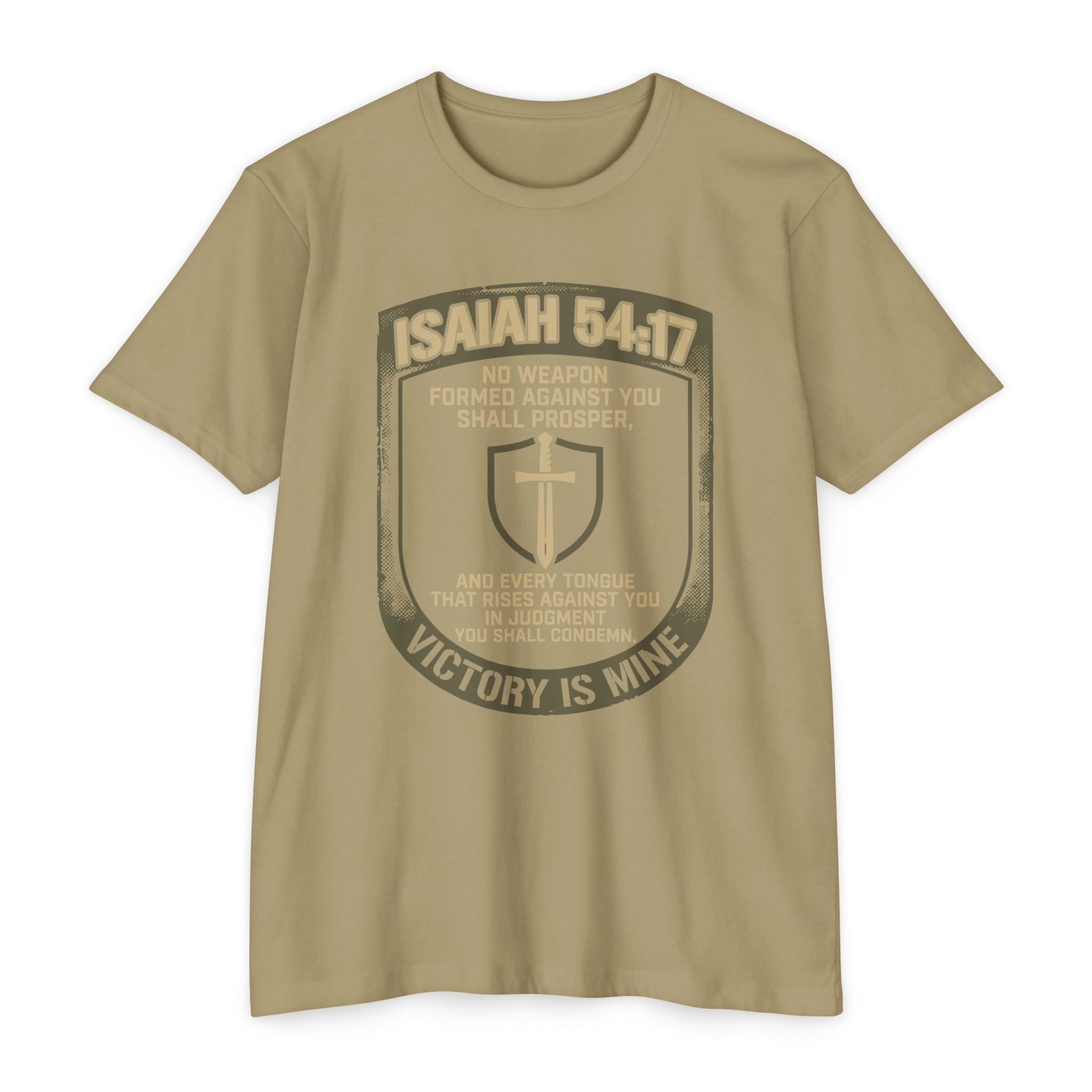 Isaiah 54:17 Patch T-Shirt