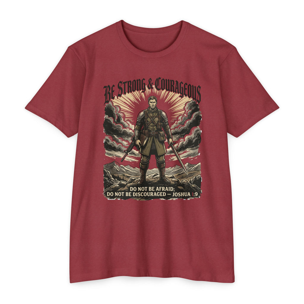 Strong and Courageous Vintage T-Shirt