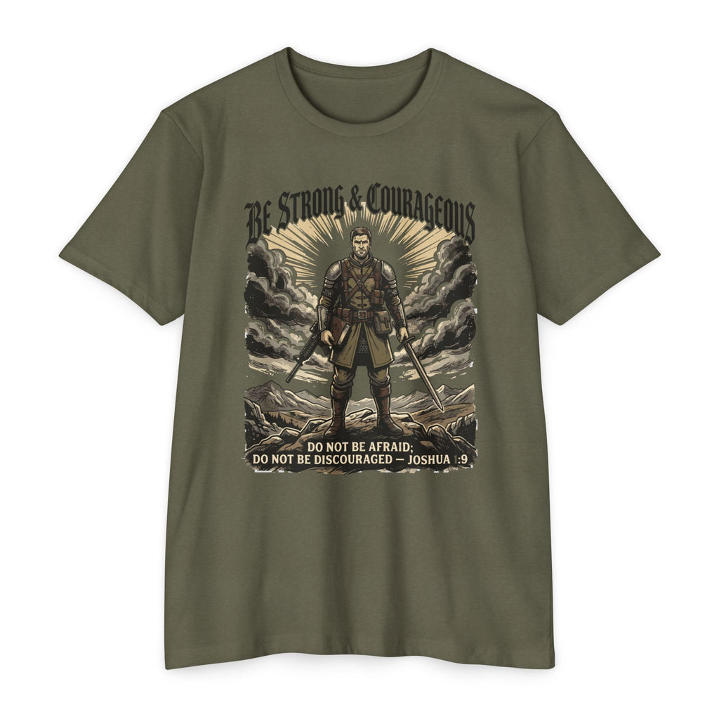 Strong and Courageous Vintage T-Shirt