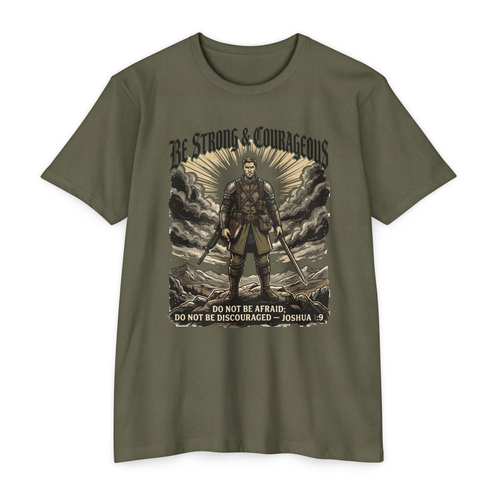 Strong and Courageous Vintage T-Shirt