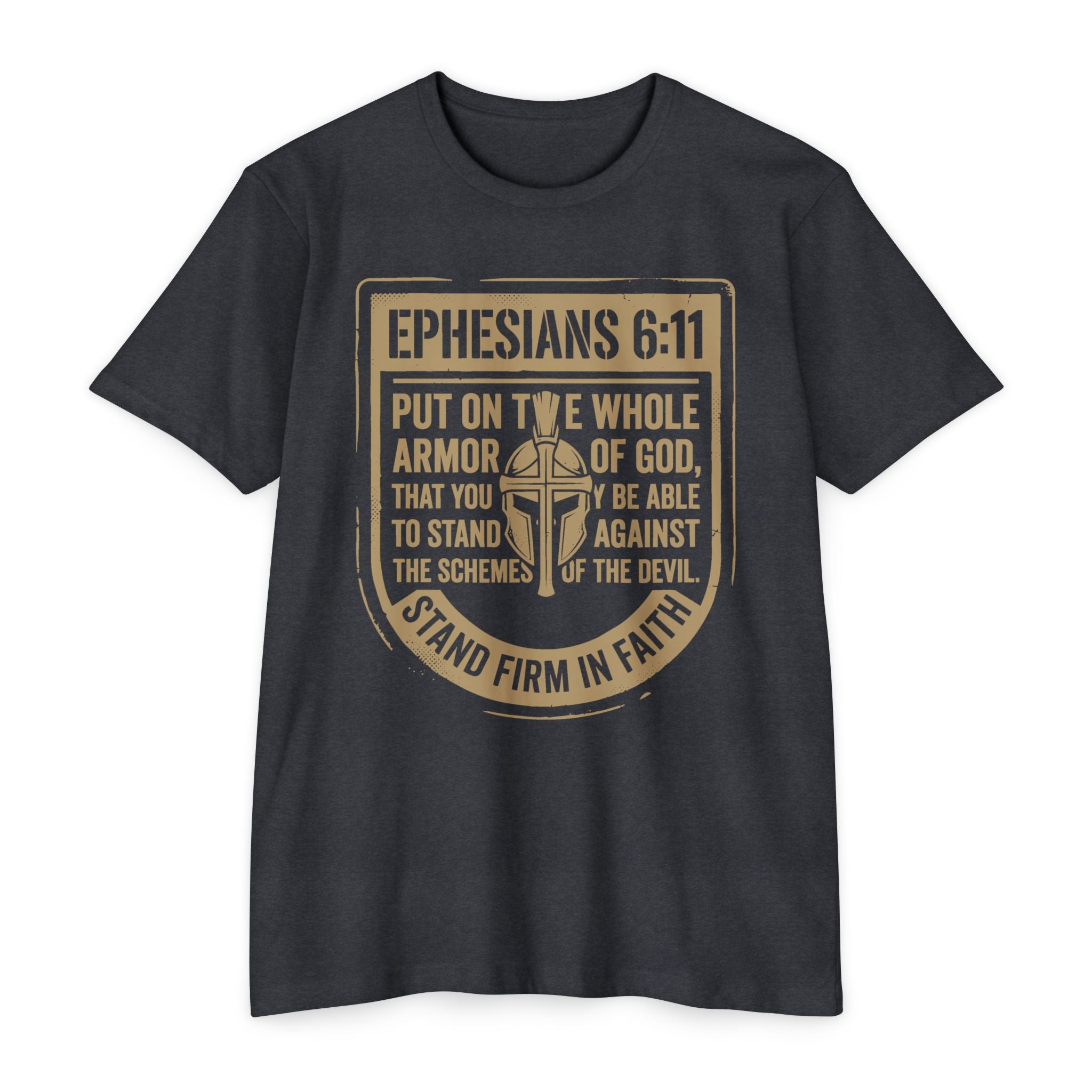 Stand Firm In Faith Patch T-Shirt