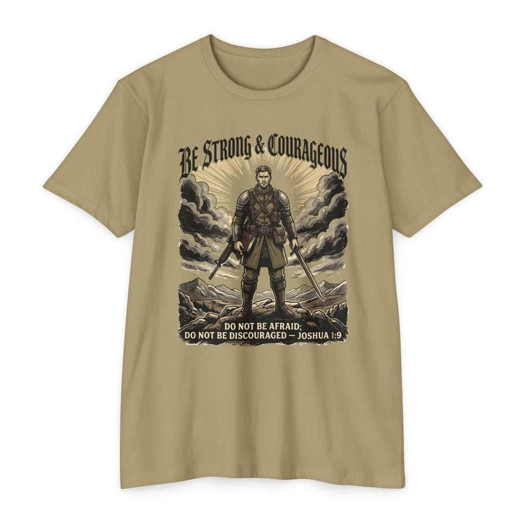 Strong and Courageous Vintage T-Shirt