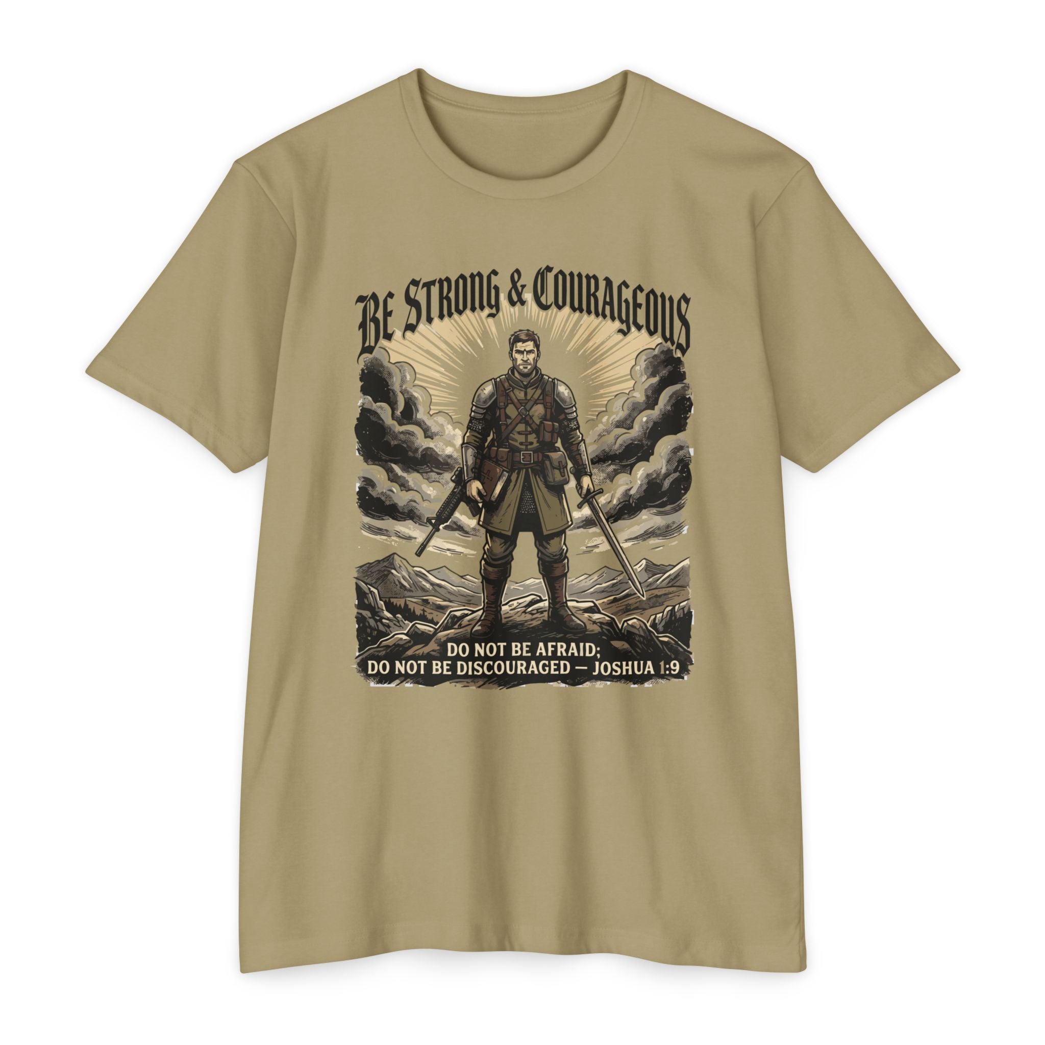 Strong and Courageous Vintage T-Shirt
