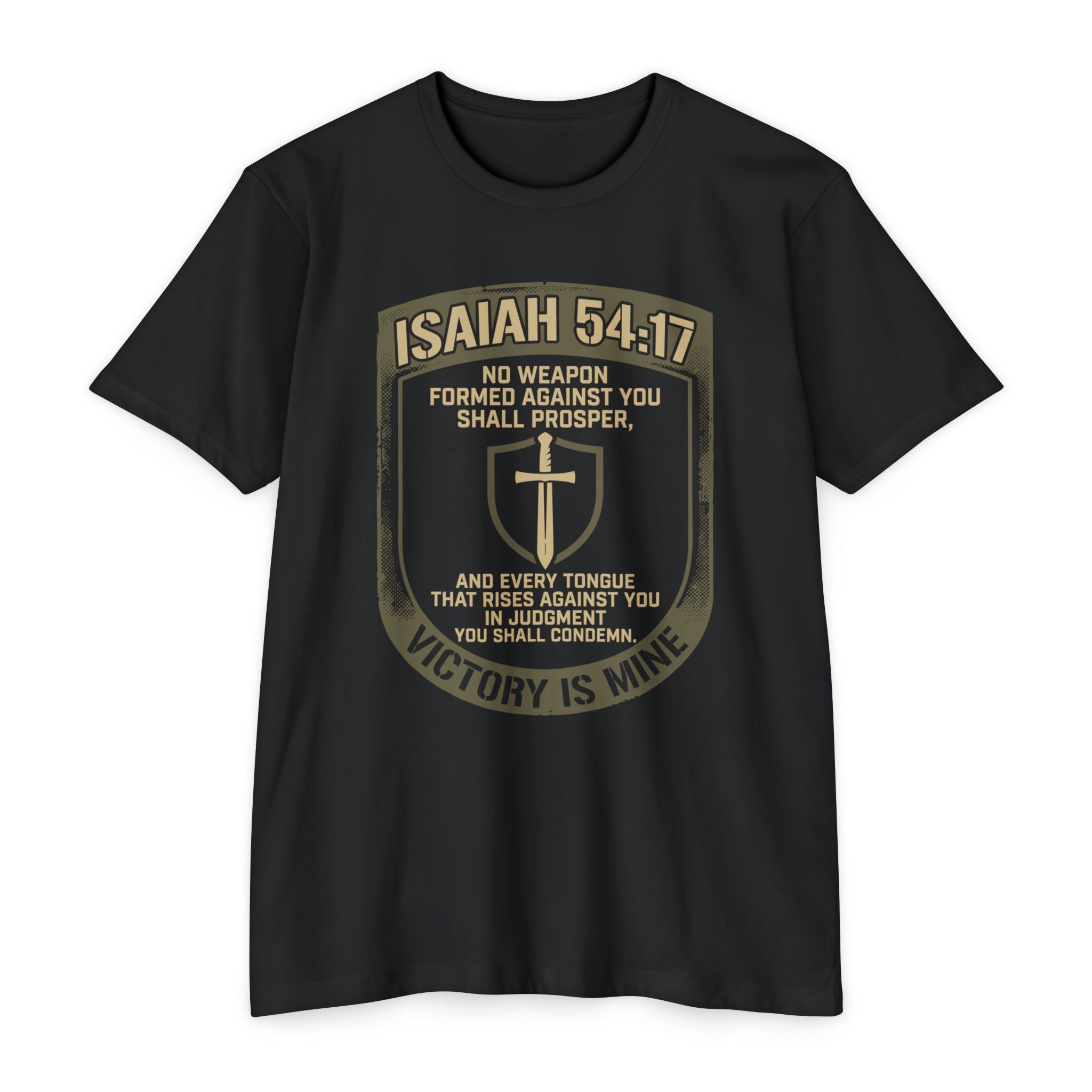 Isaiah 54:17 Patch T-Shirt