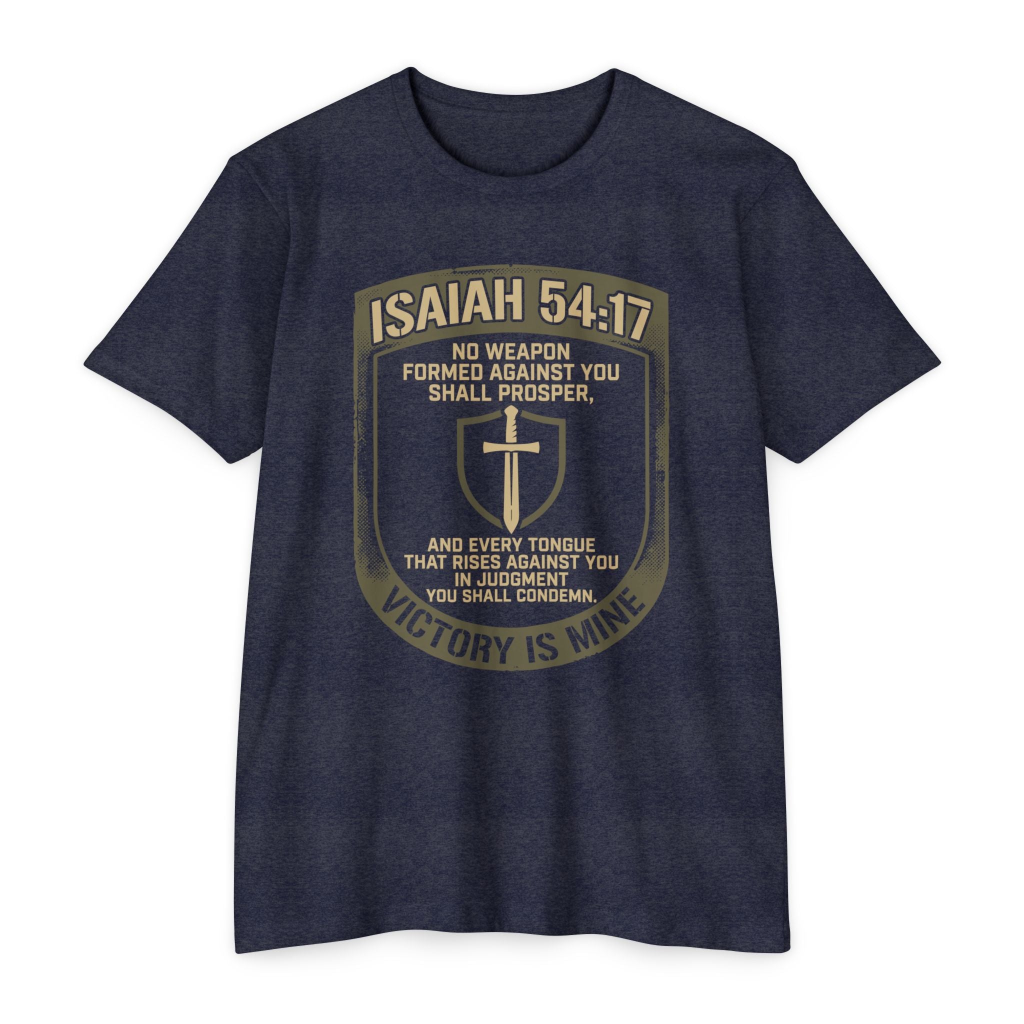 Isaiah 54:17 Patch T-Shirt