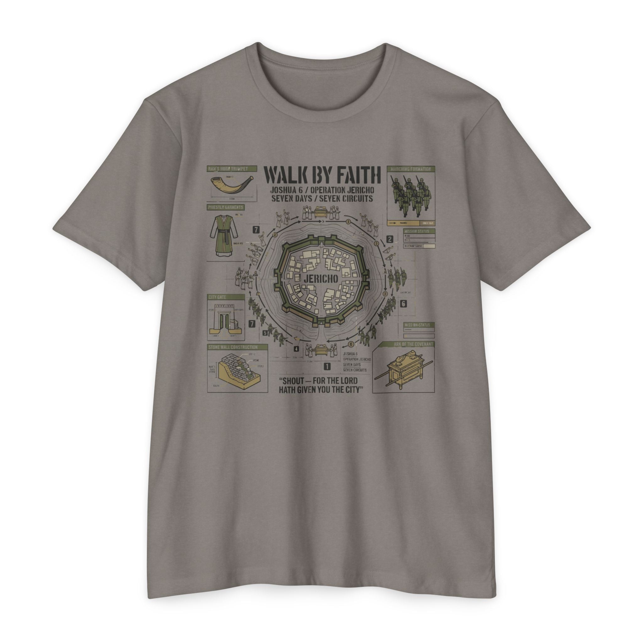 Jericho Tactical Map T-Shirt