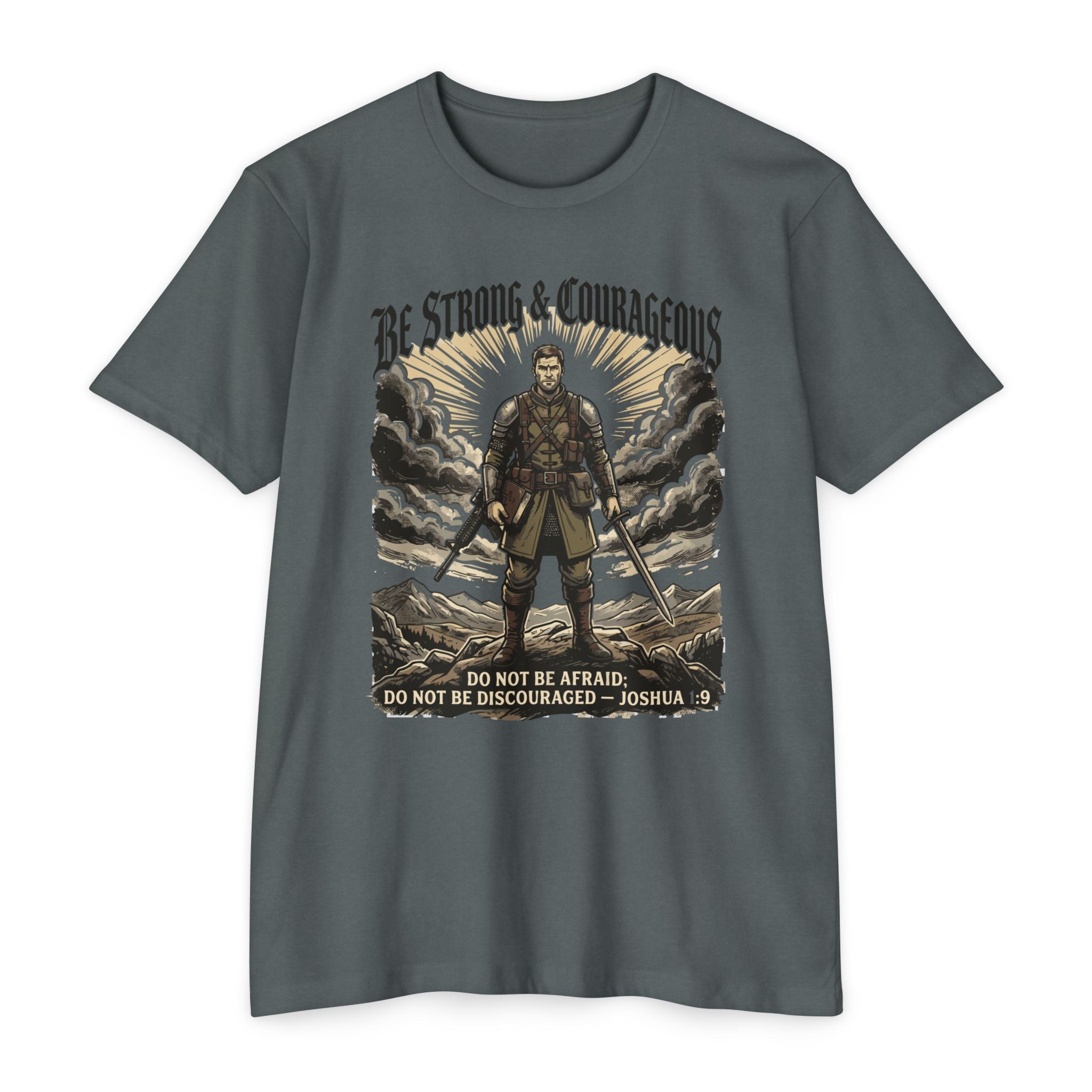 Strong and Courageous Vintage T-Shirt