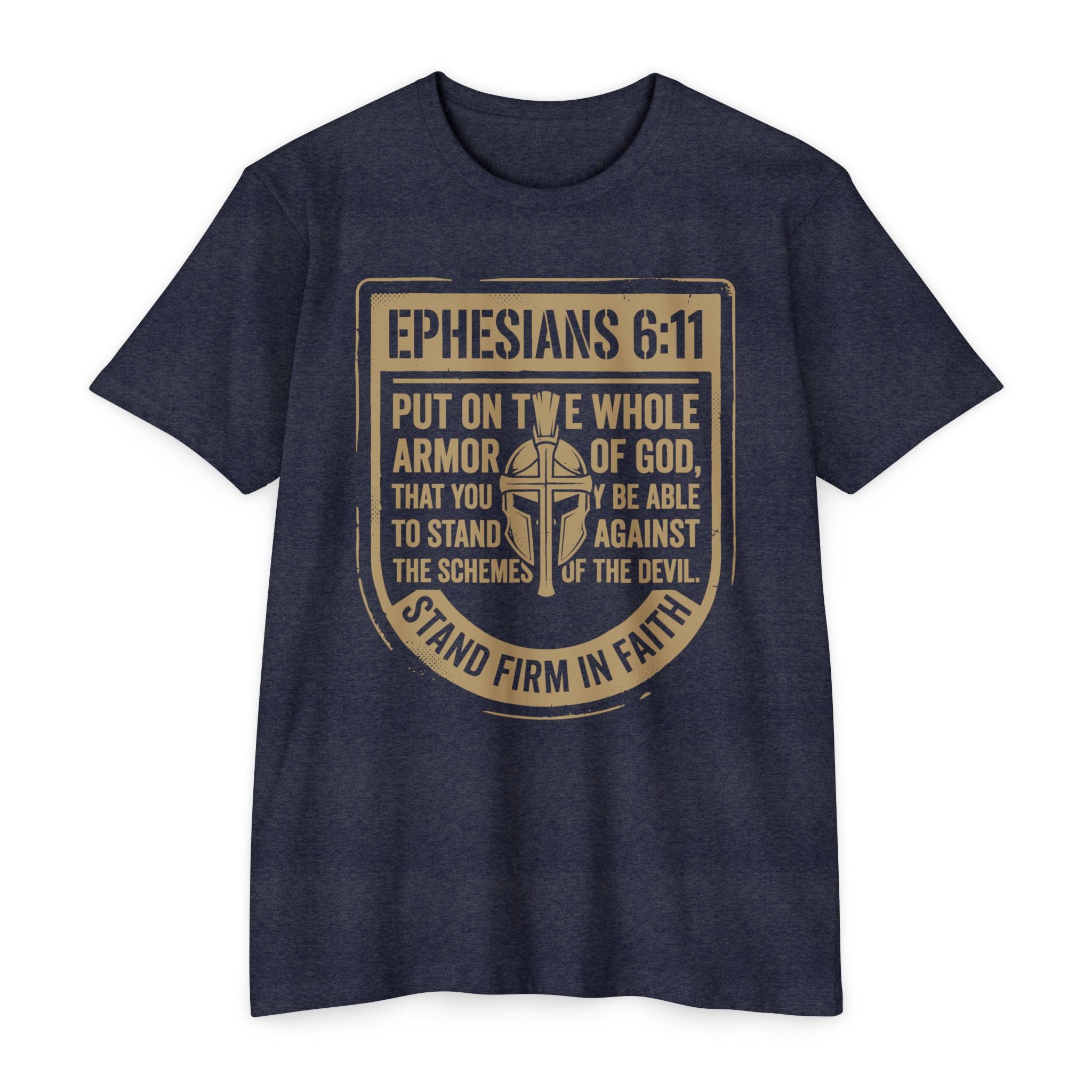 Stand Firm In Faith Patch T-Shirt