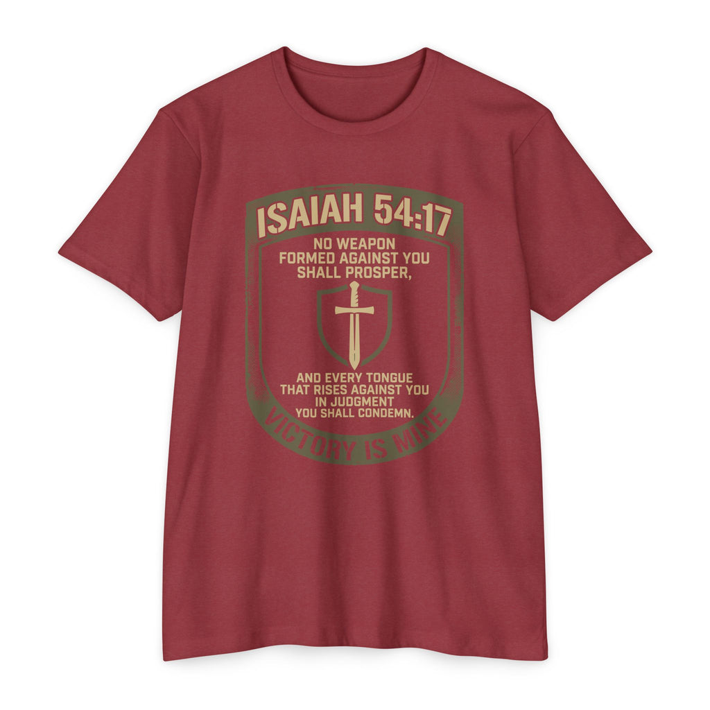 Isaiah 54:17 Patch T-Shirt