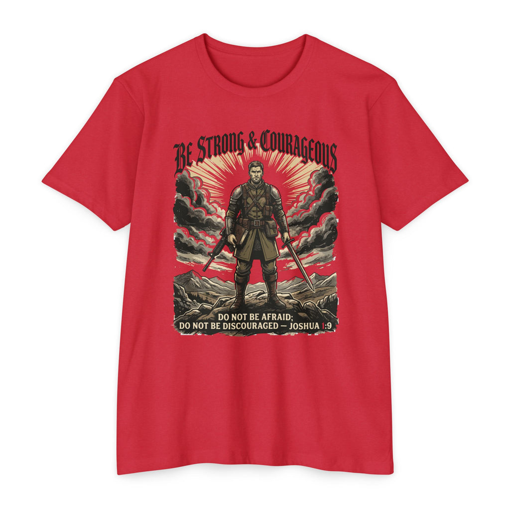 Strong and Courageous Vintage T-Shirt