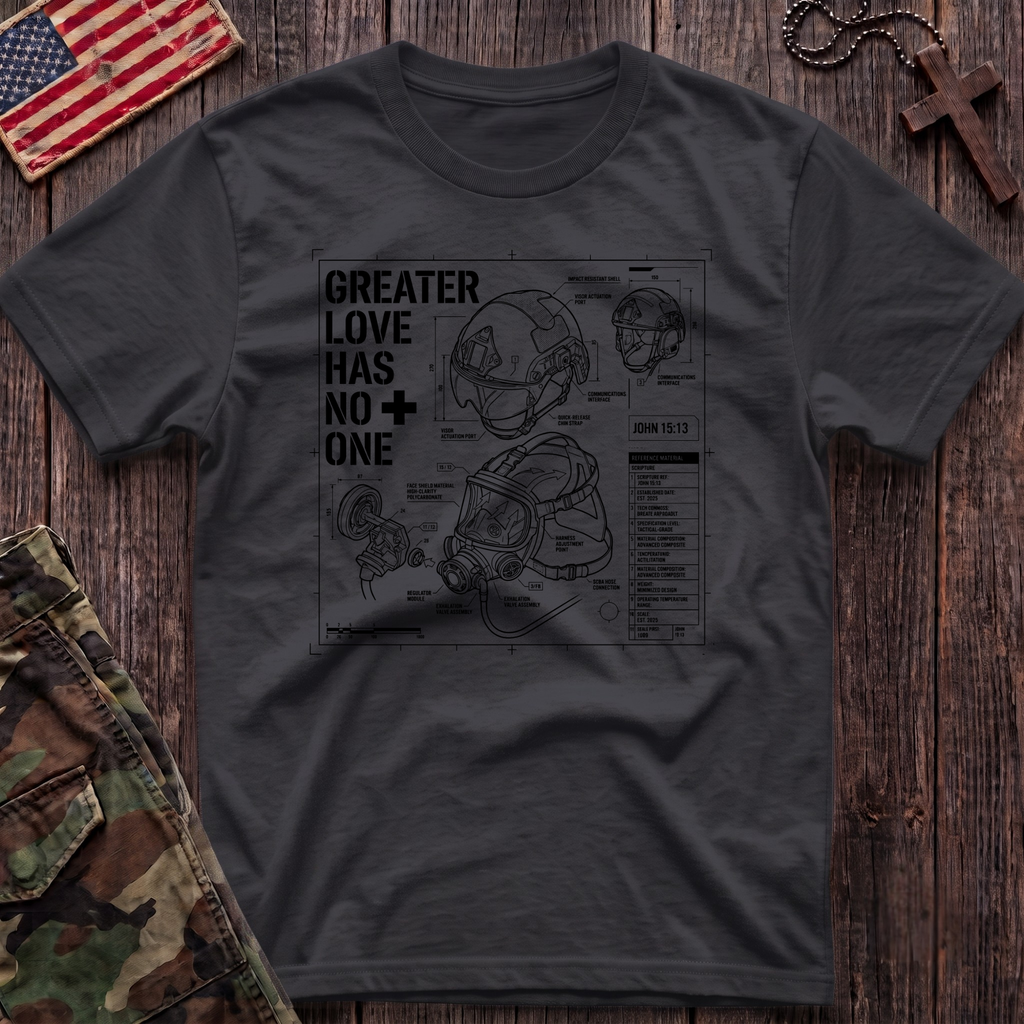 Greater Love Schematic T-Shirt