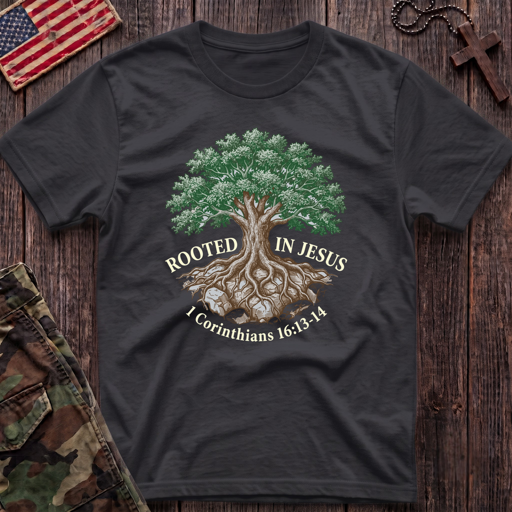 Rooted in Jesus T-Shirt