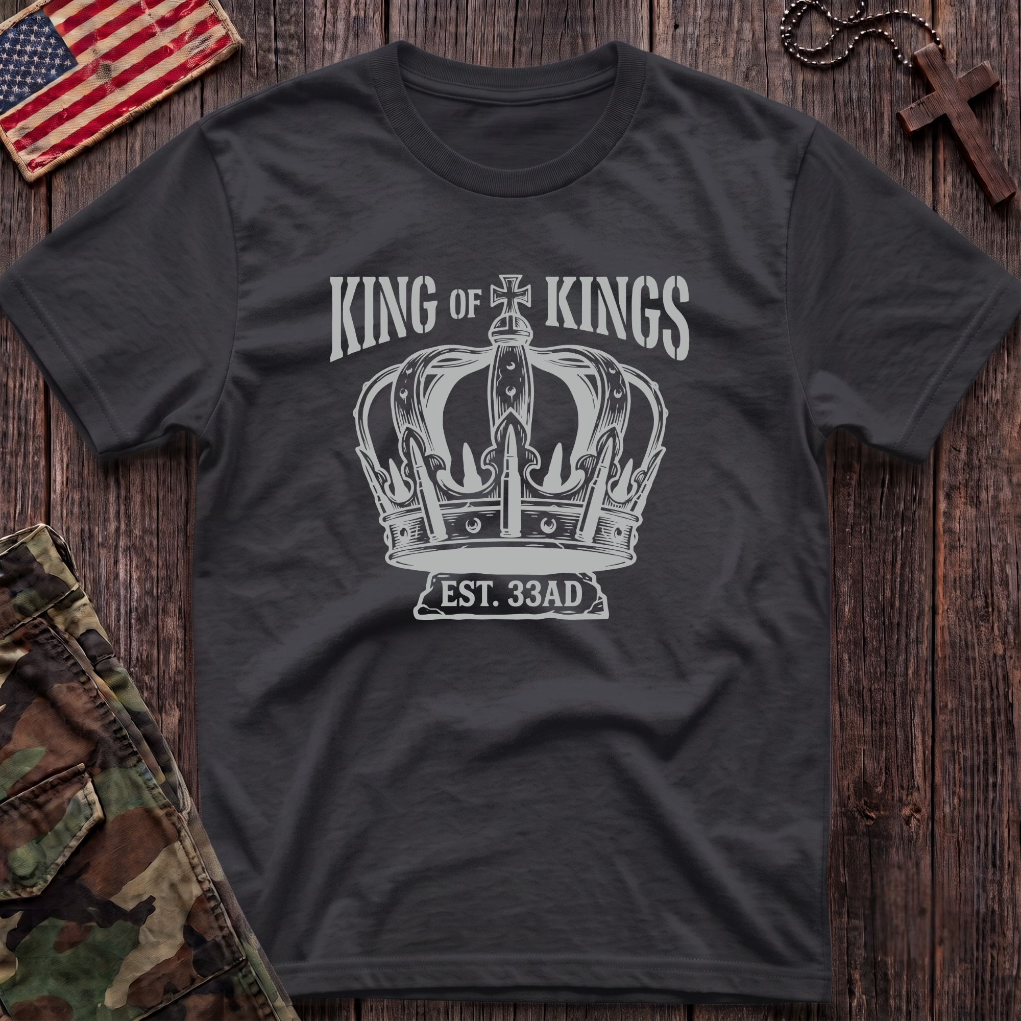 Bullet Crown King T-Shirt