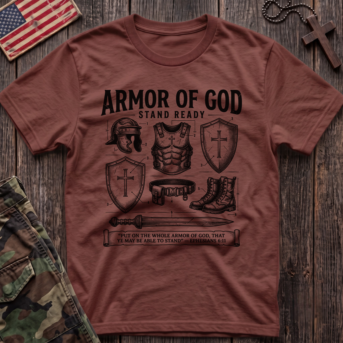 Stand Ready Stamp T-Shirt