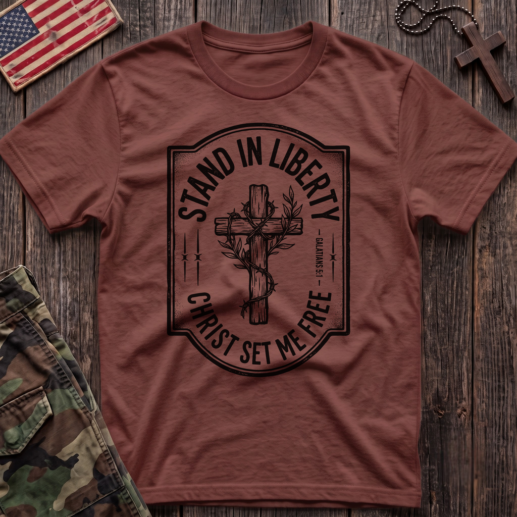 Christ Set Me Free T-Shirt