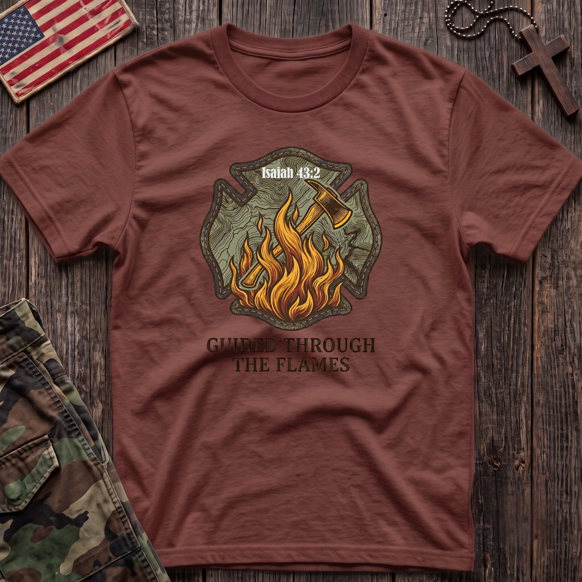 Guided Thru The Flames T-Shirt