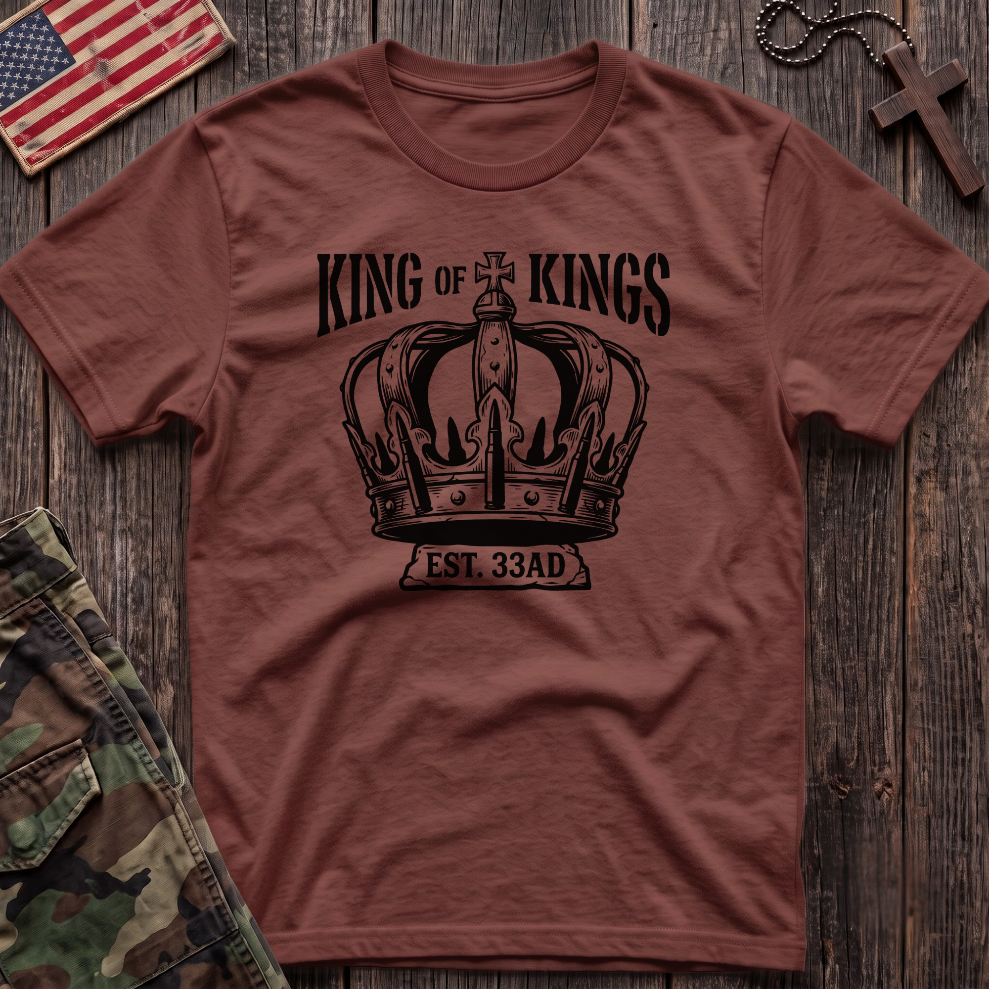 Bullet Crown King T-Shirt
