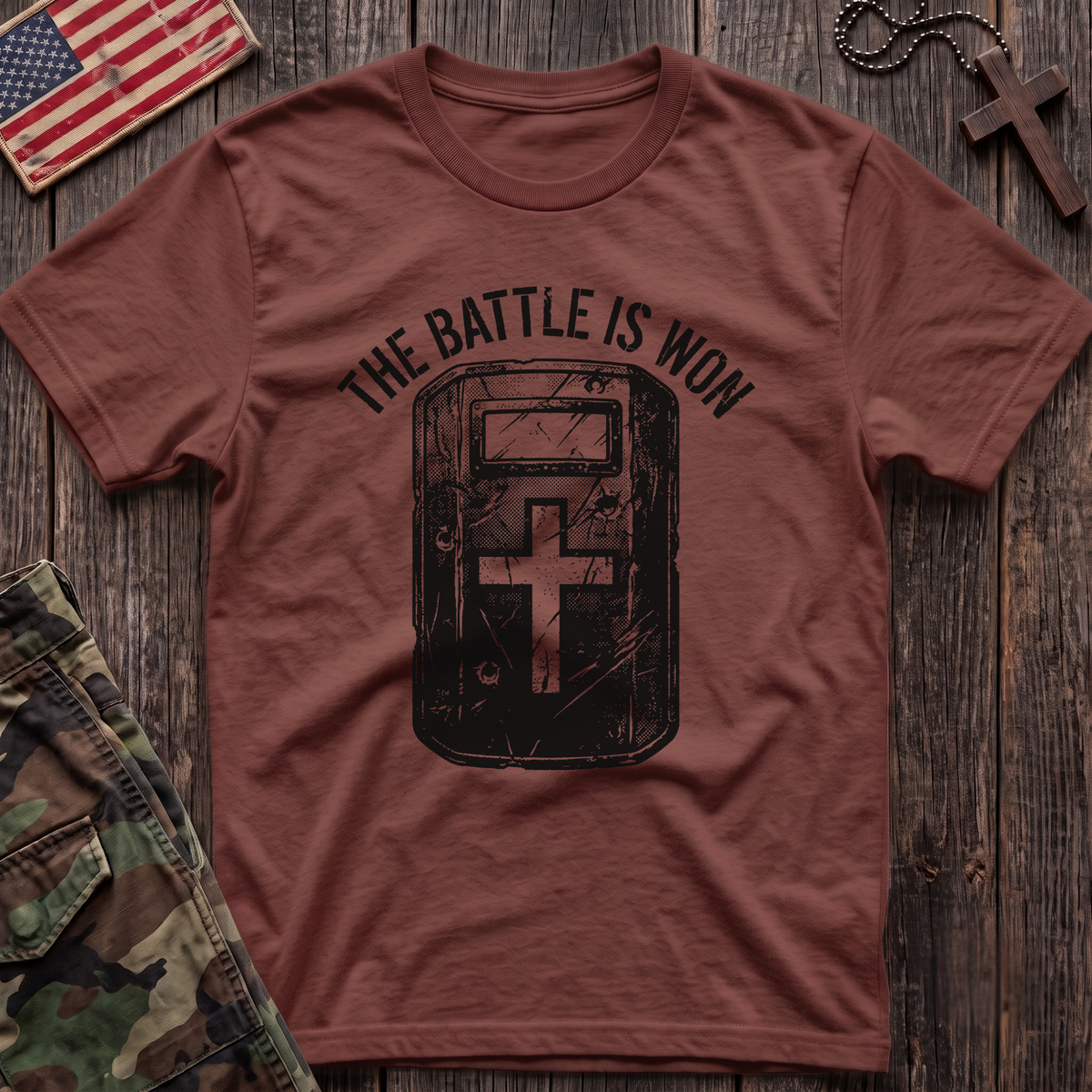 Battle is Won T-Shirt