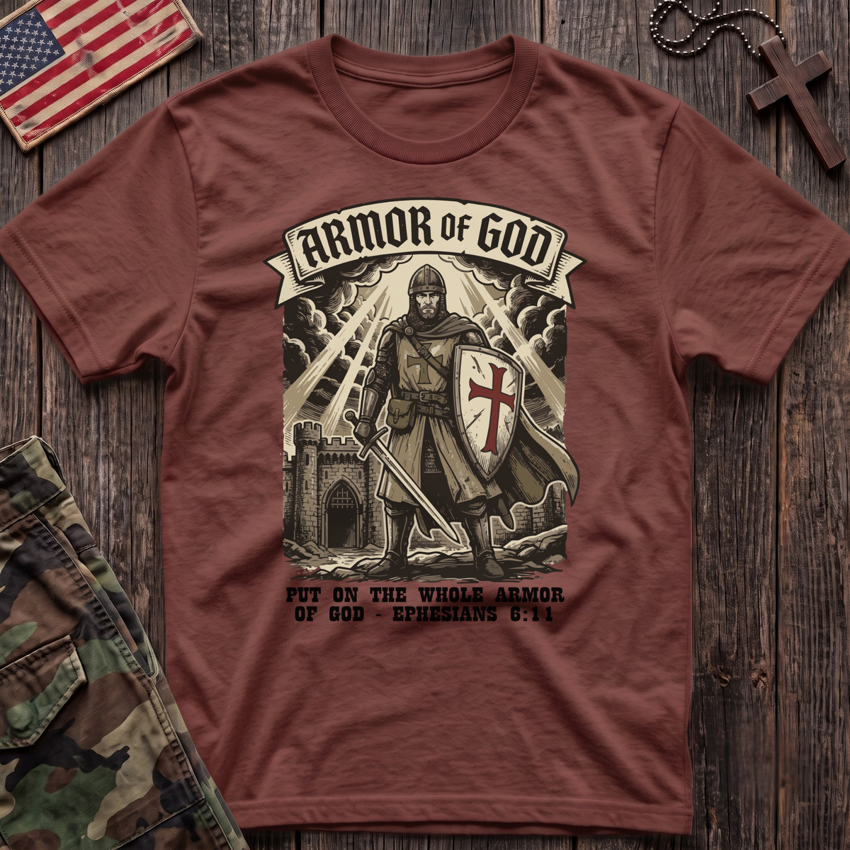 Eph 6:11 Soldier T-Shirt