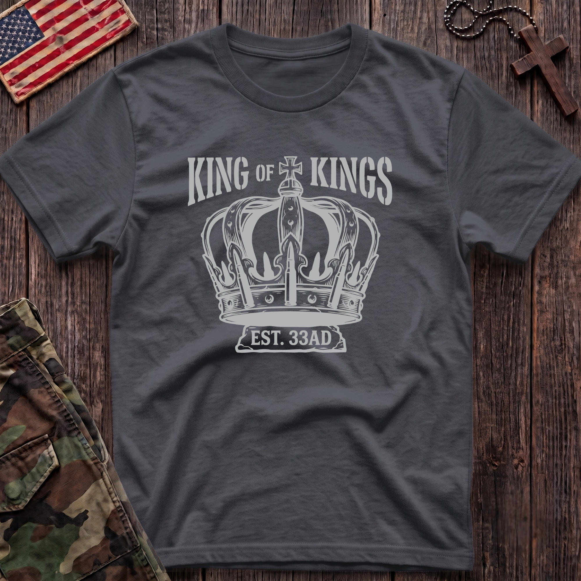 Bullet Crown King T-Shirt