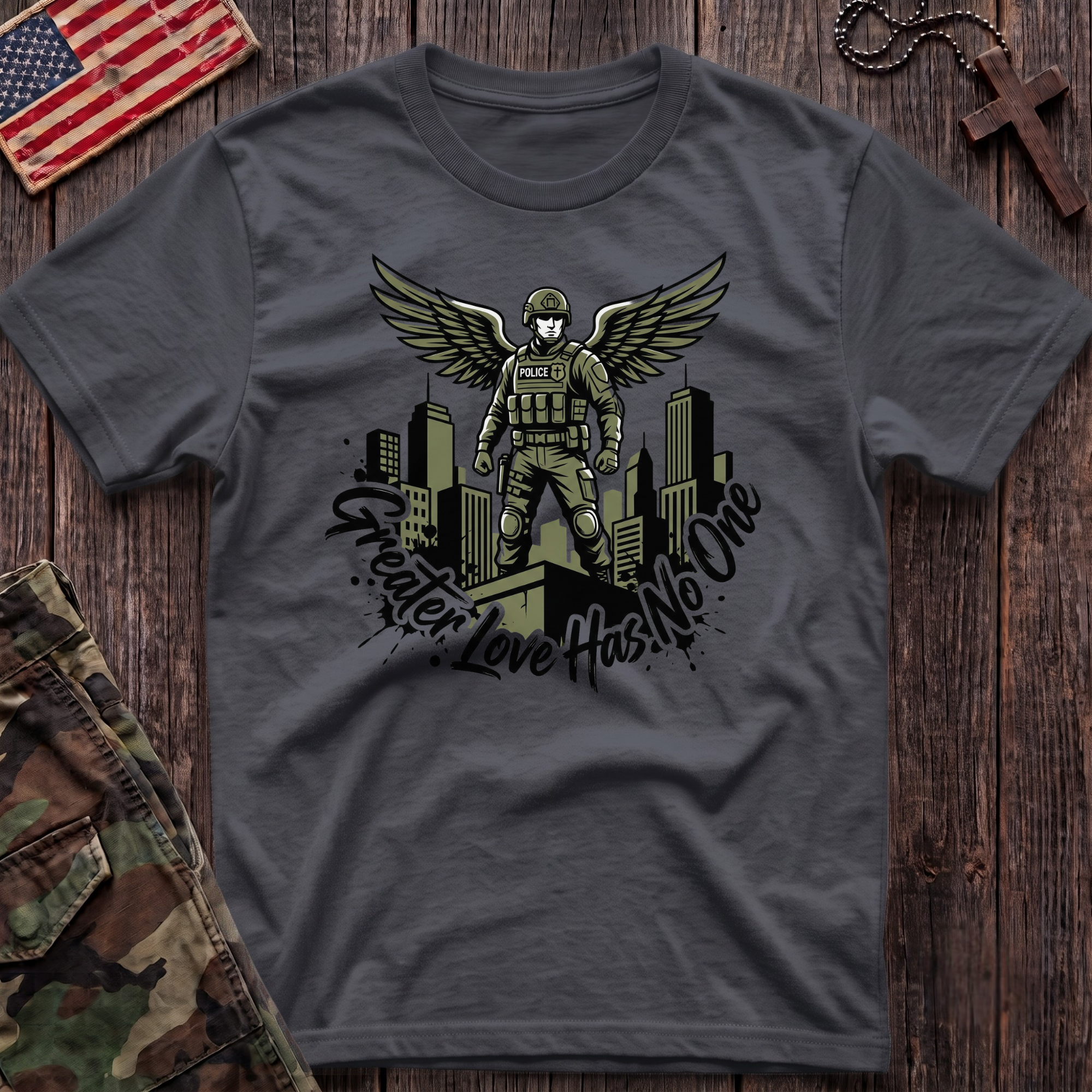 Police Tribute T-Shirt