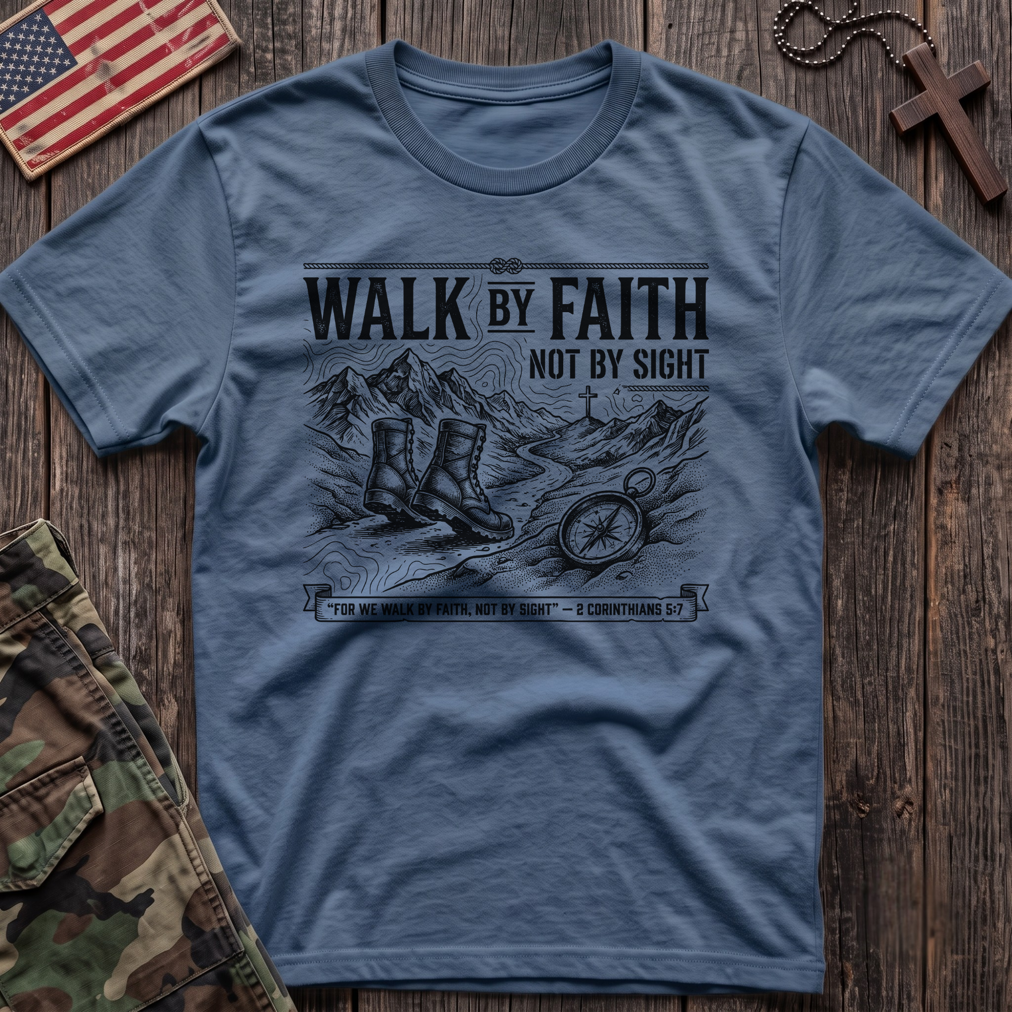 Walk By Faith Vintage T-Shirt