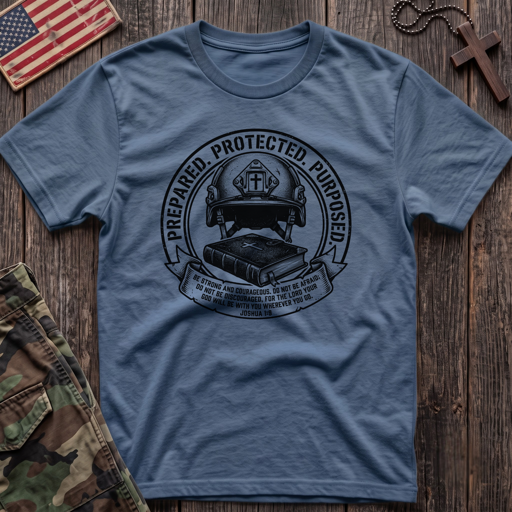 Prepared Protected Purposed T-Shirt