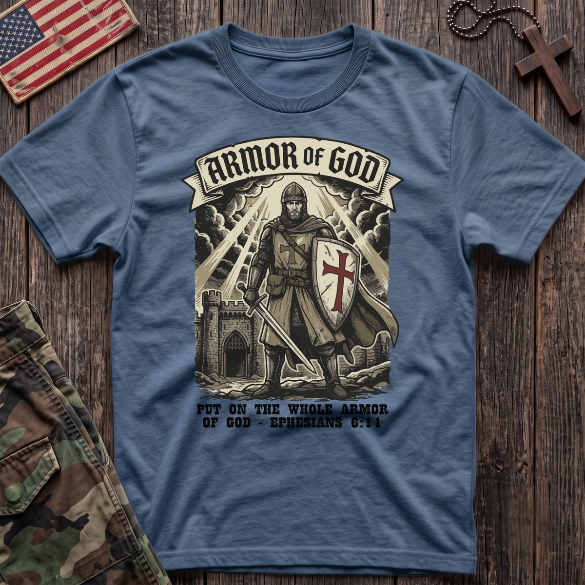 Eph 6:11 Soldier T-Shirt
