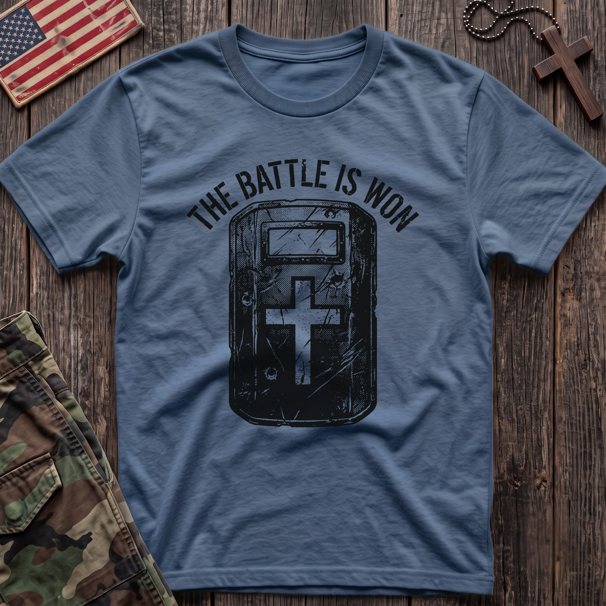 Battle is Won T-Shirt