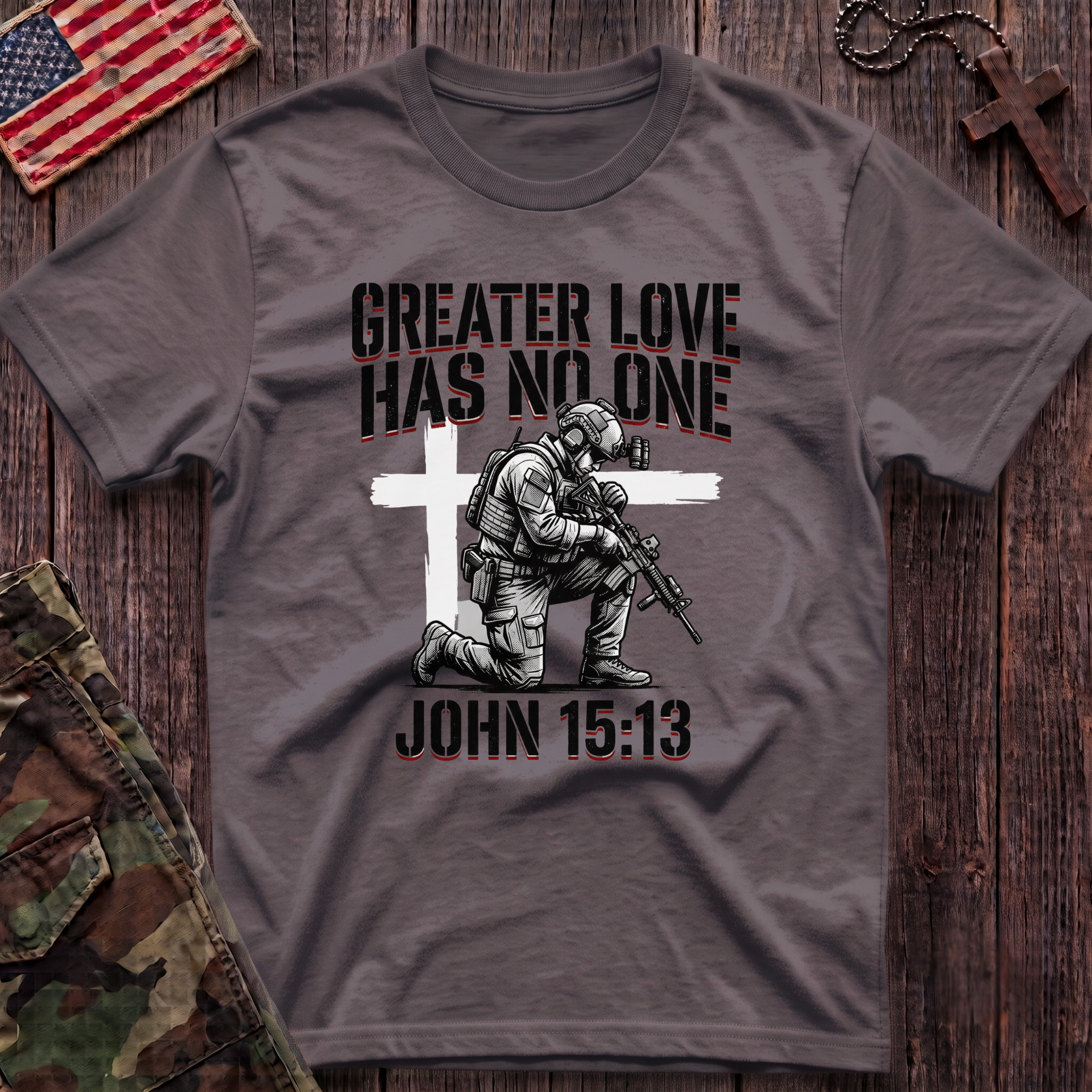Kneeling Soldier T-Shirt