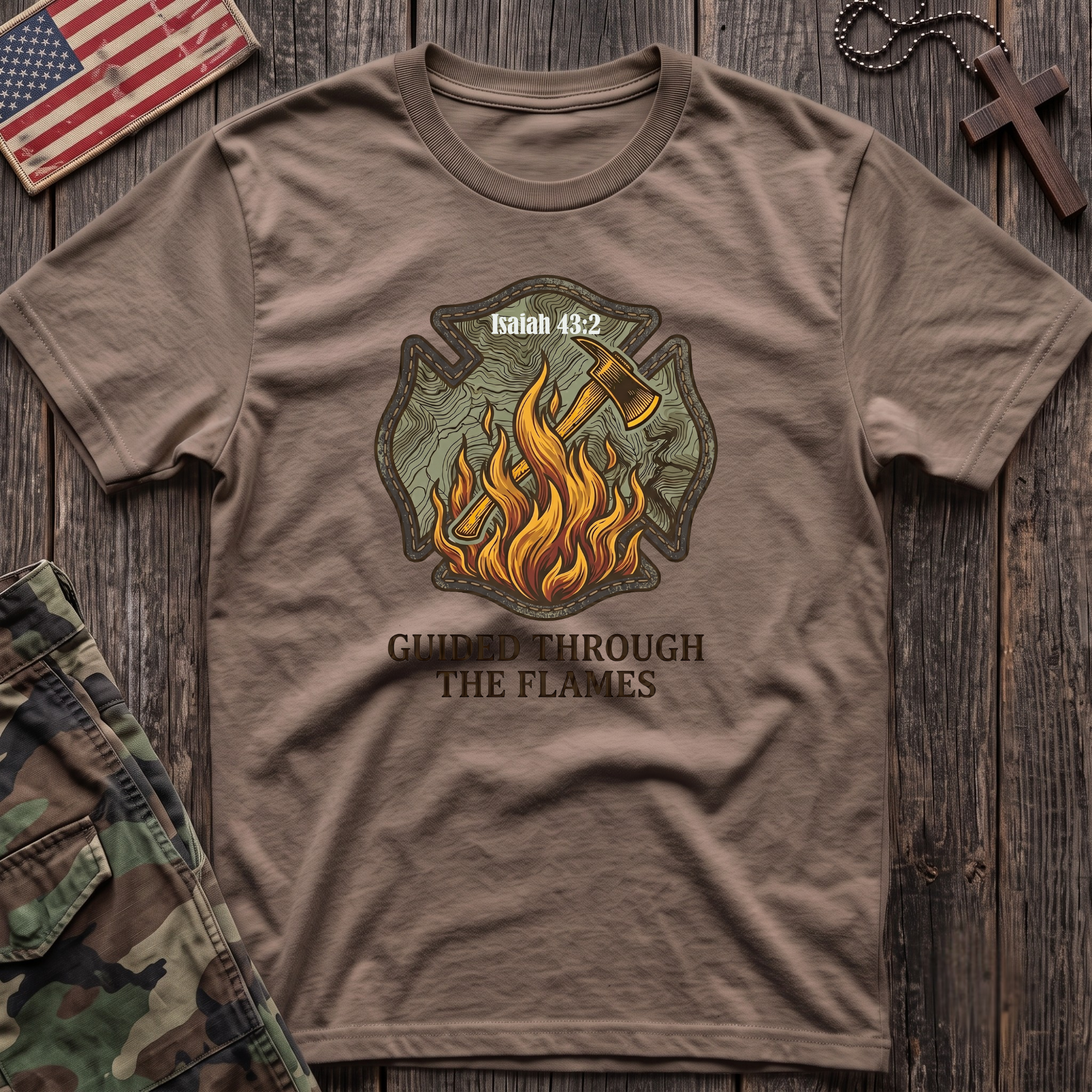 Guided Thru The Flames T-Shirt