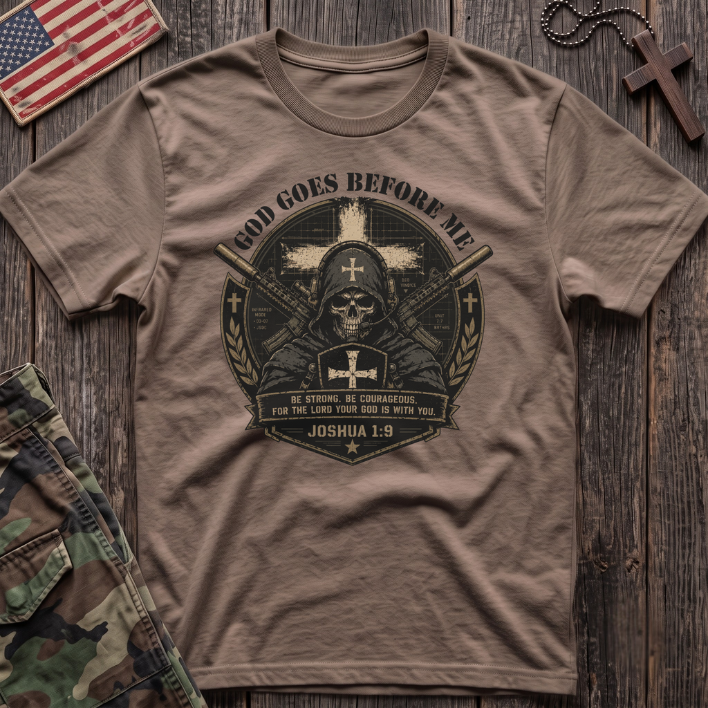 God Goes Before Me T-Shirt