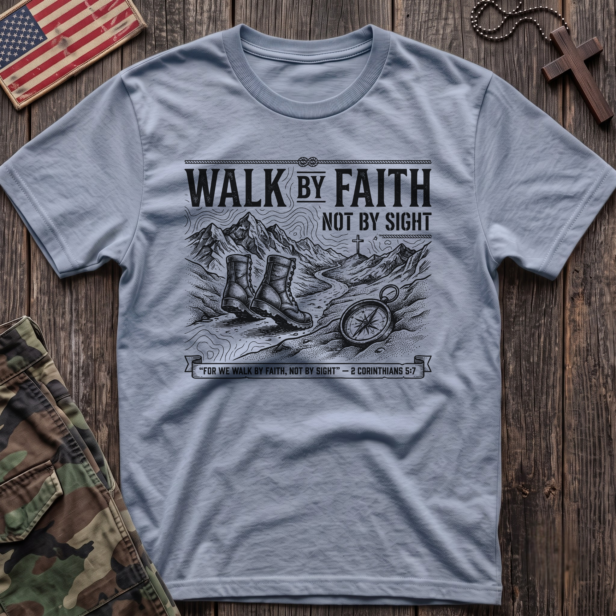 Walk By Faith Vintage T-Shirt