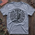 Faith Over Fear Patch T-Shirt