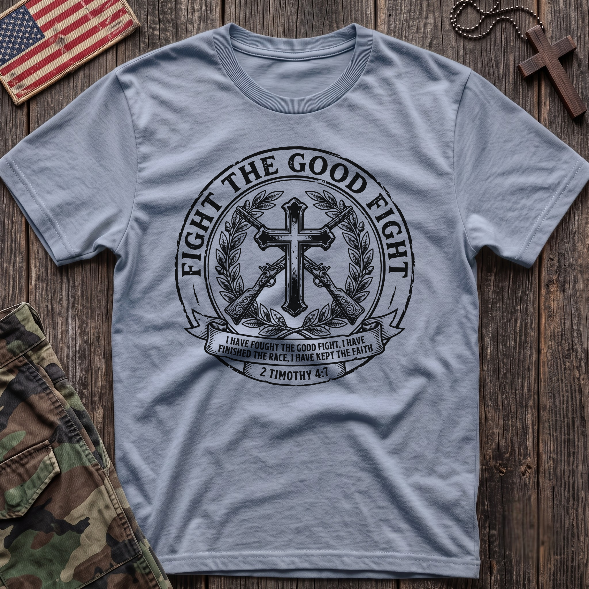 Good Fight Patch T-Shirt