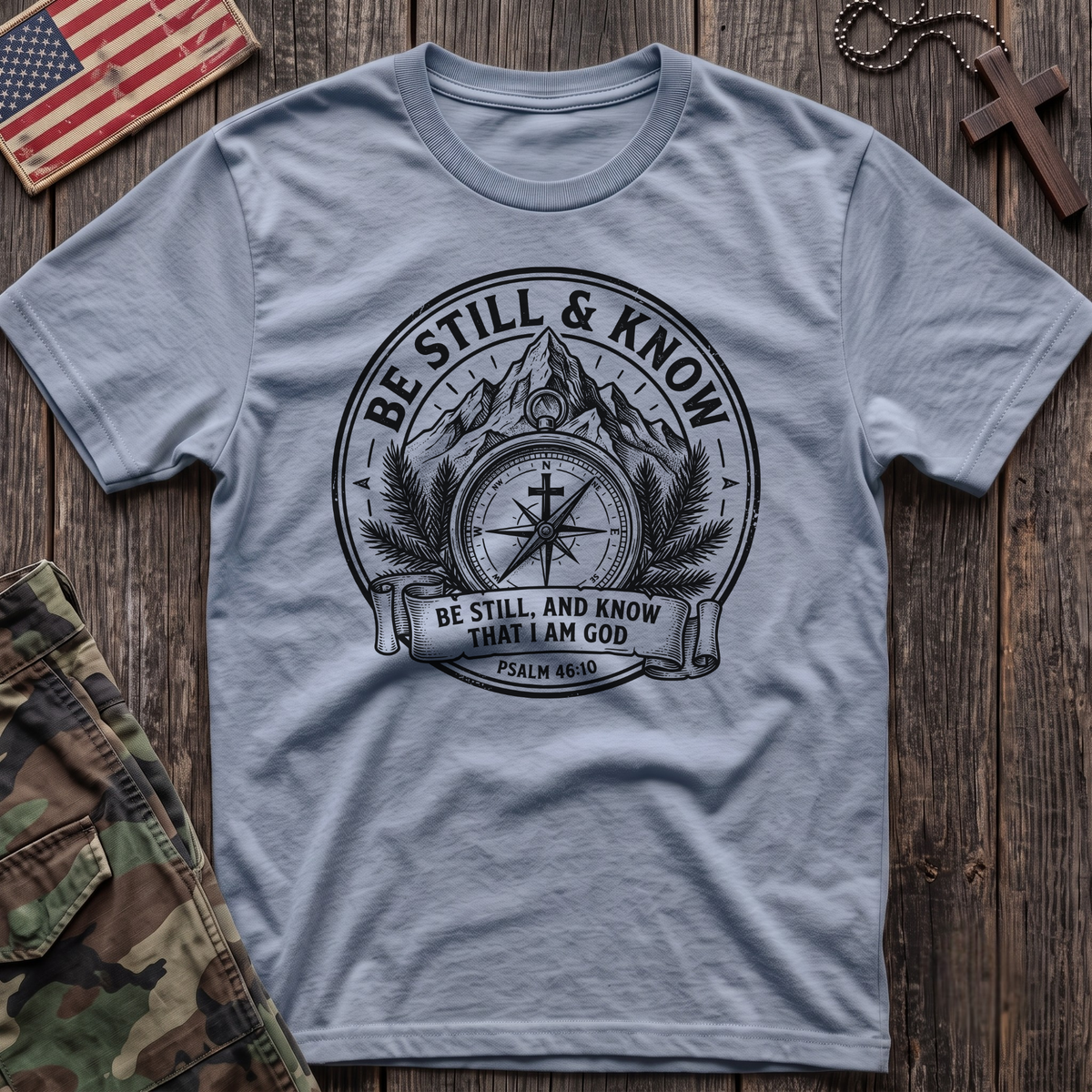 Be Still Mountain T-Shirt