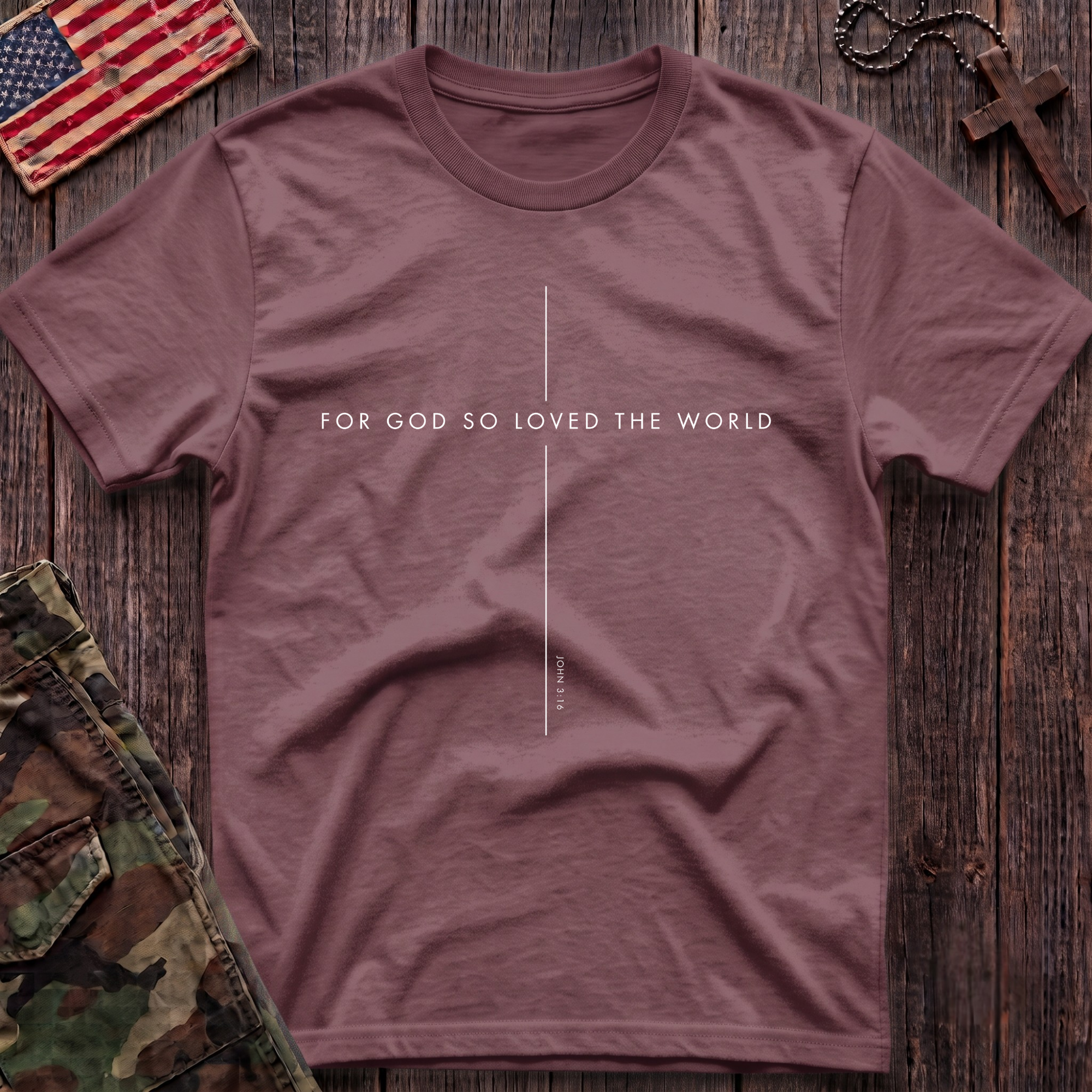 God So Loved T-Shirt