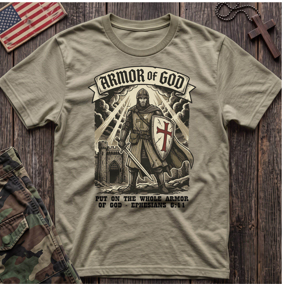 Eph 6:11 Soldier T-Shirt