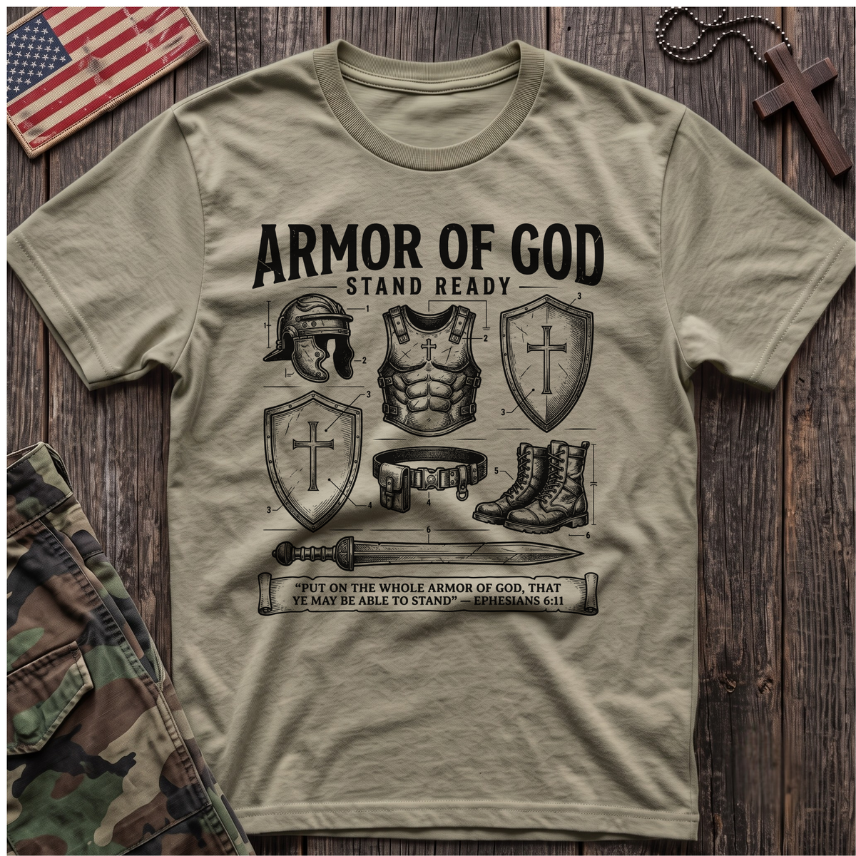 Stand Ready Stamp T-Shirt