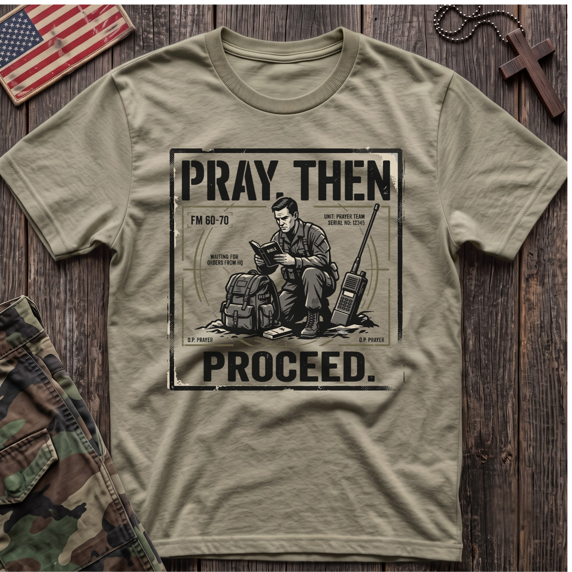 Pray Then Proceed T-Shirt