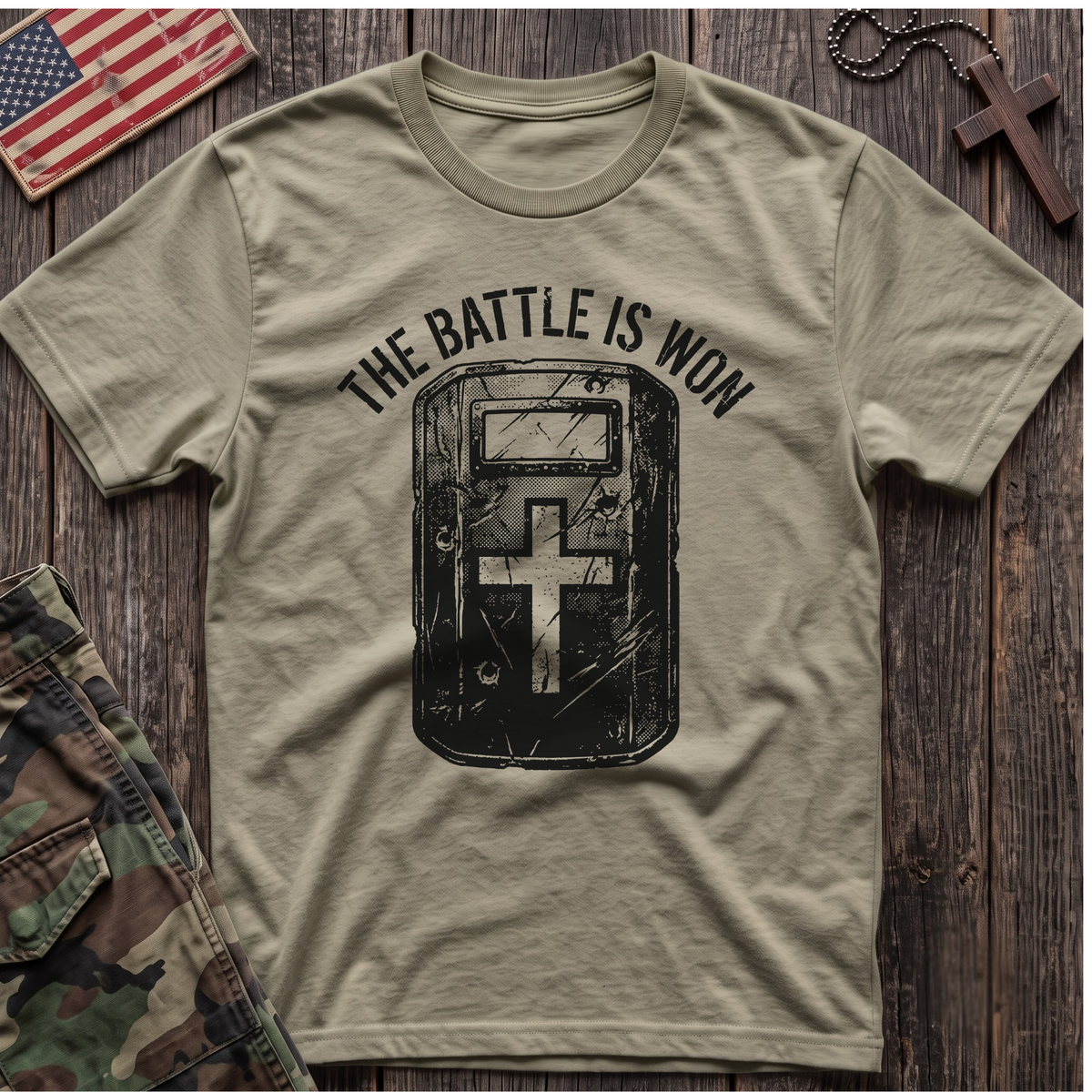 Battle is Won T-Shirt