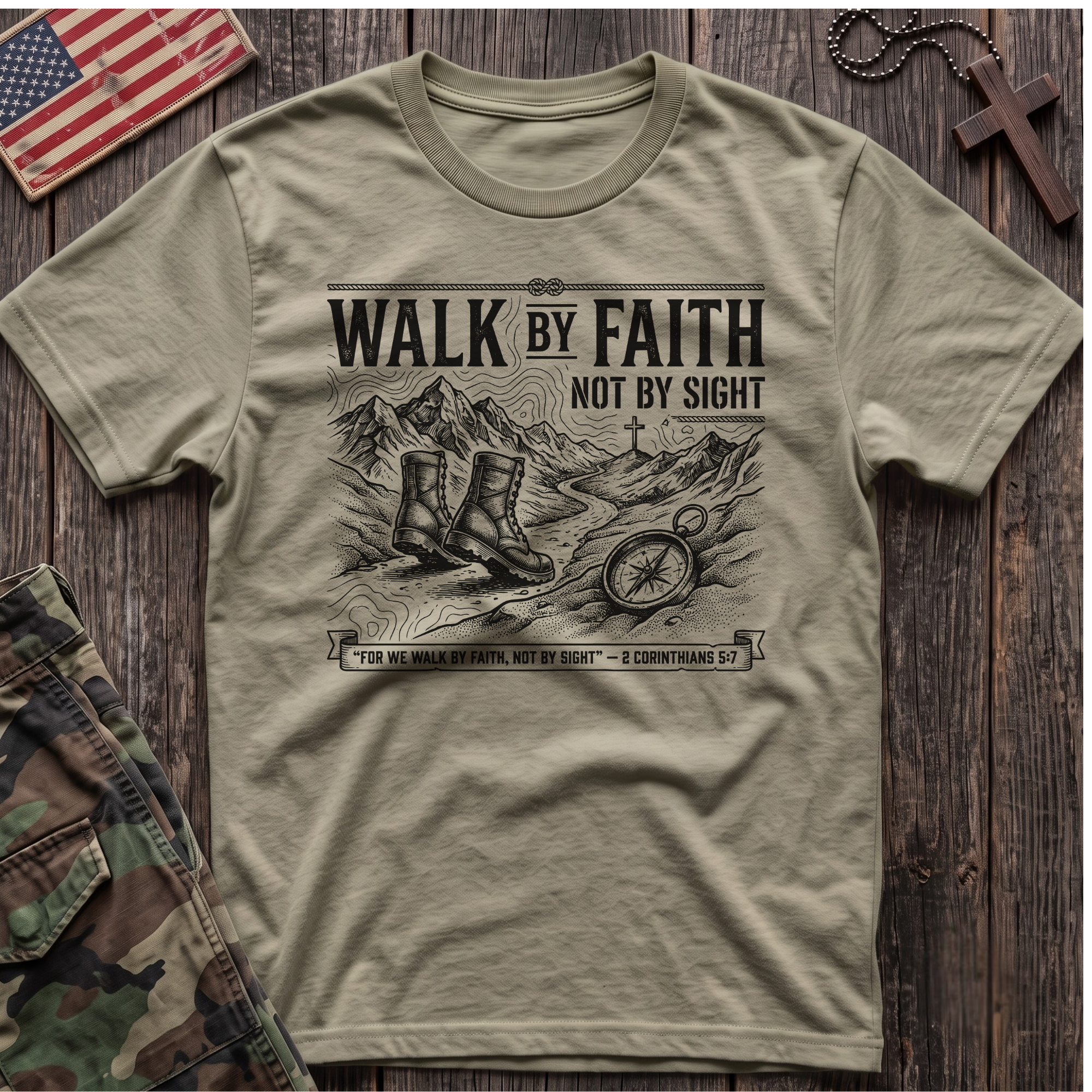 Walk By Faith Vintage T-Shirt