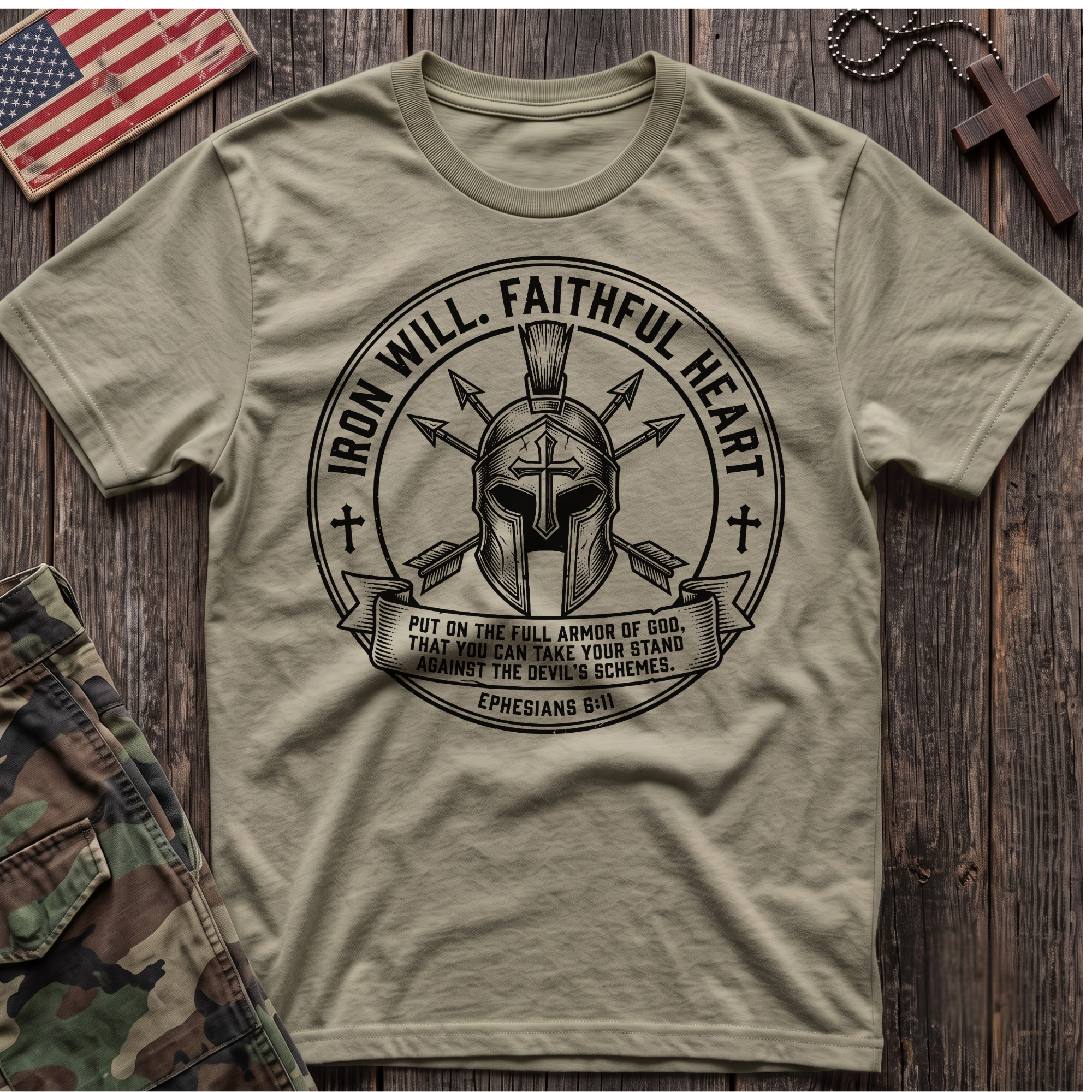 Iron Will Faithful Heart T-Shirt