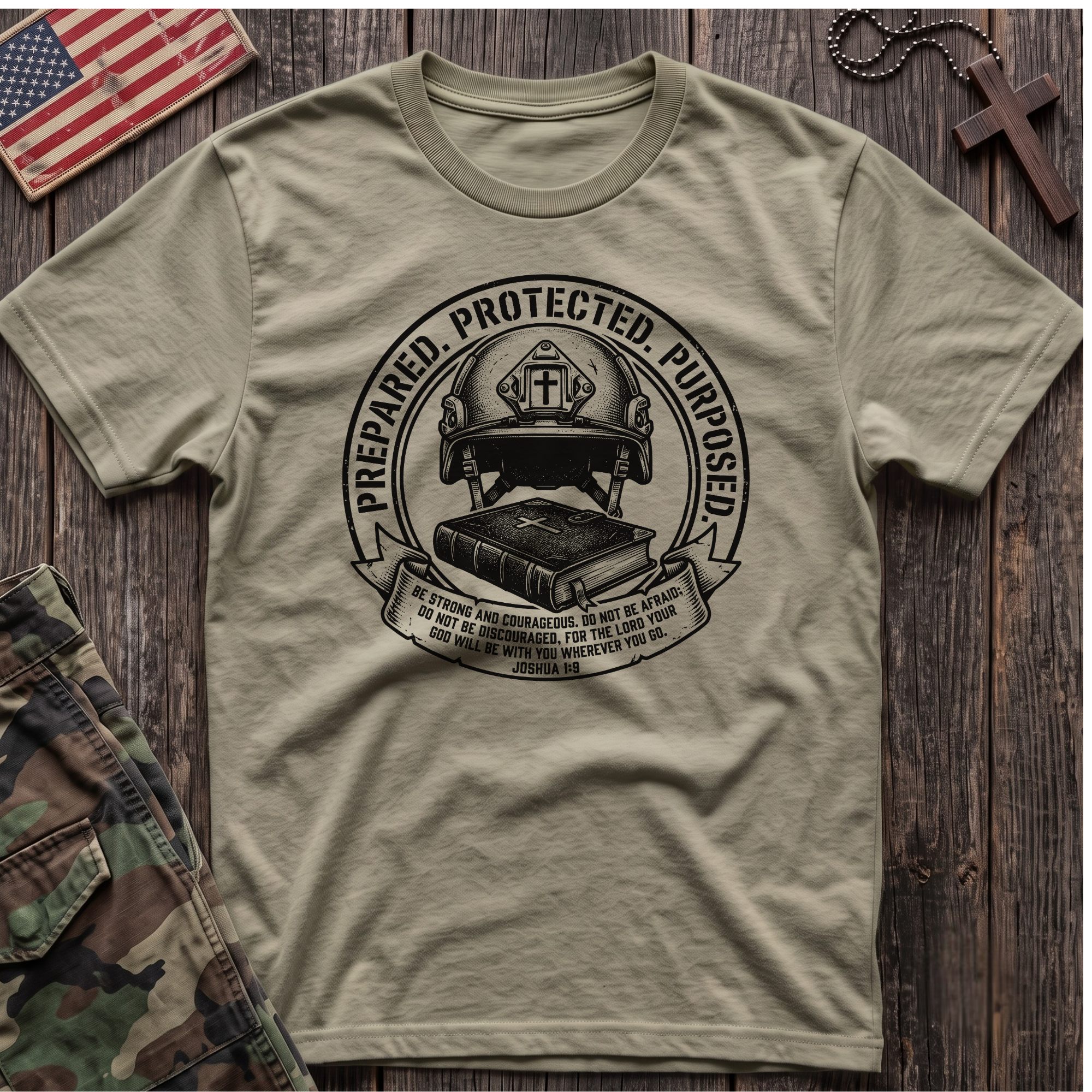 Prepared Protected Purposed T-Shirt