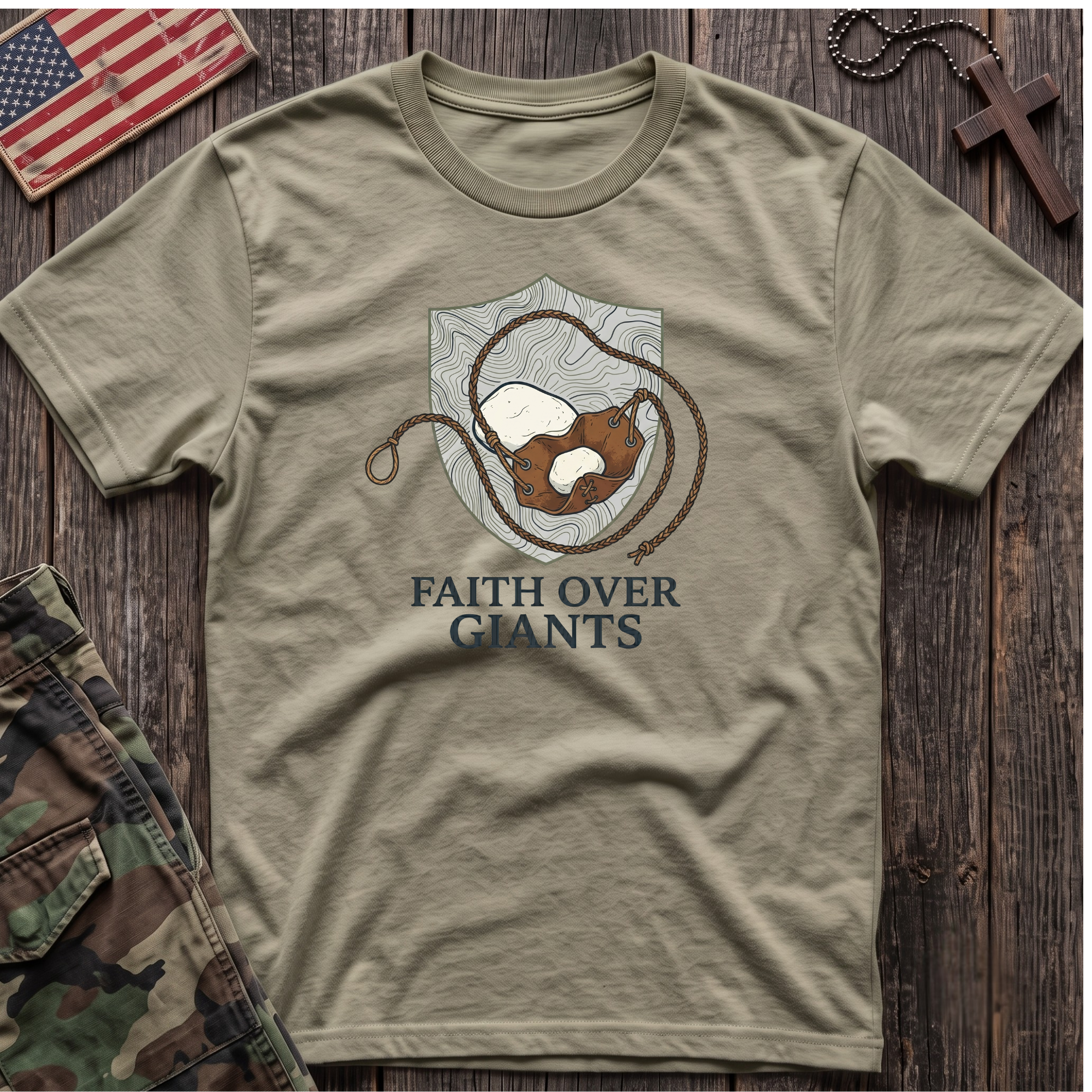 Faith Over Giants T-Shirt