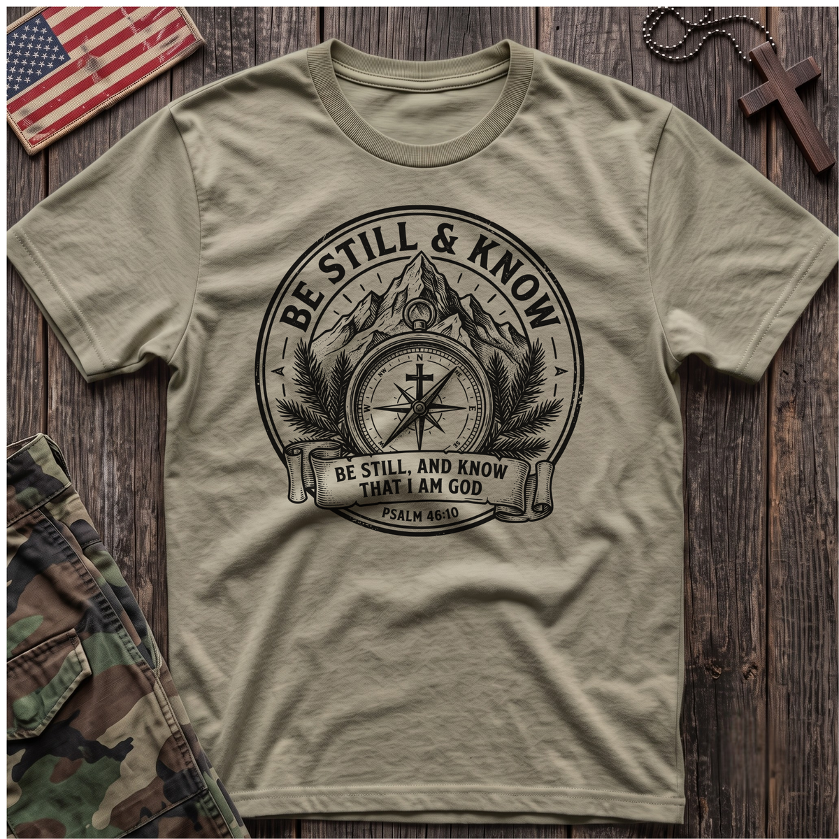 Be Still Mountain T-Shirt
