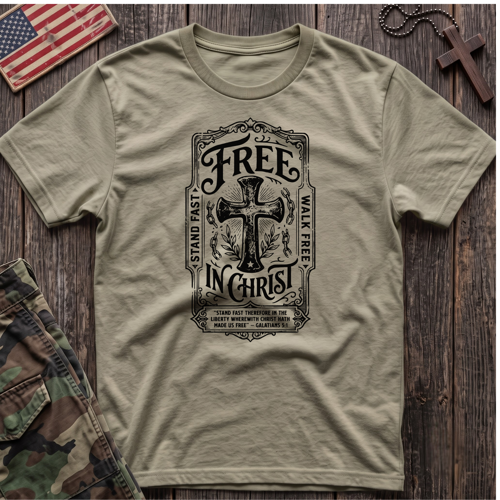 Free In Christ T-Shirt